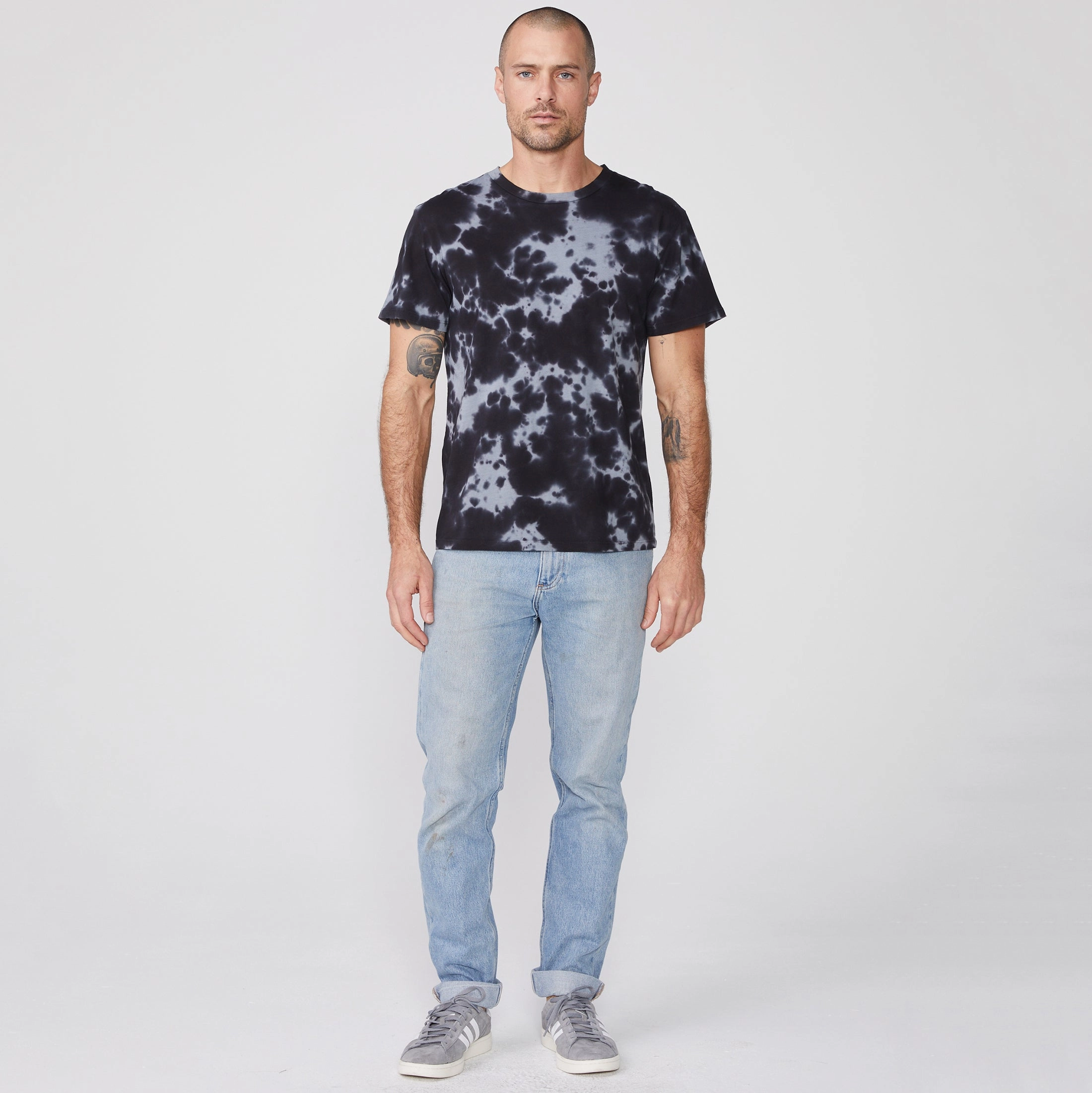 ButtonlessClosure Tie Dye Relaxed Crew