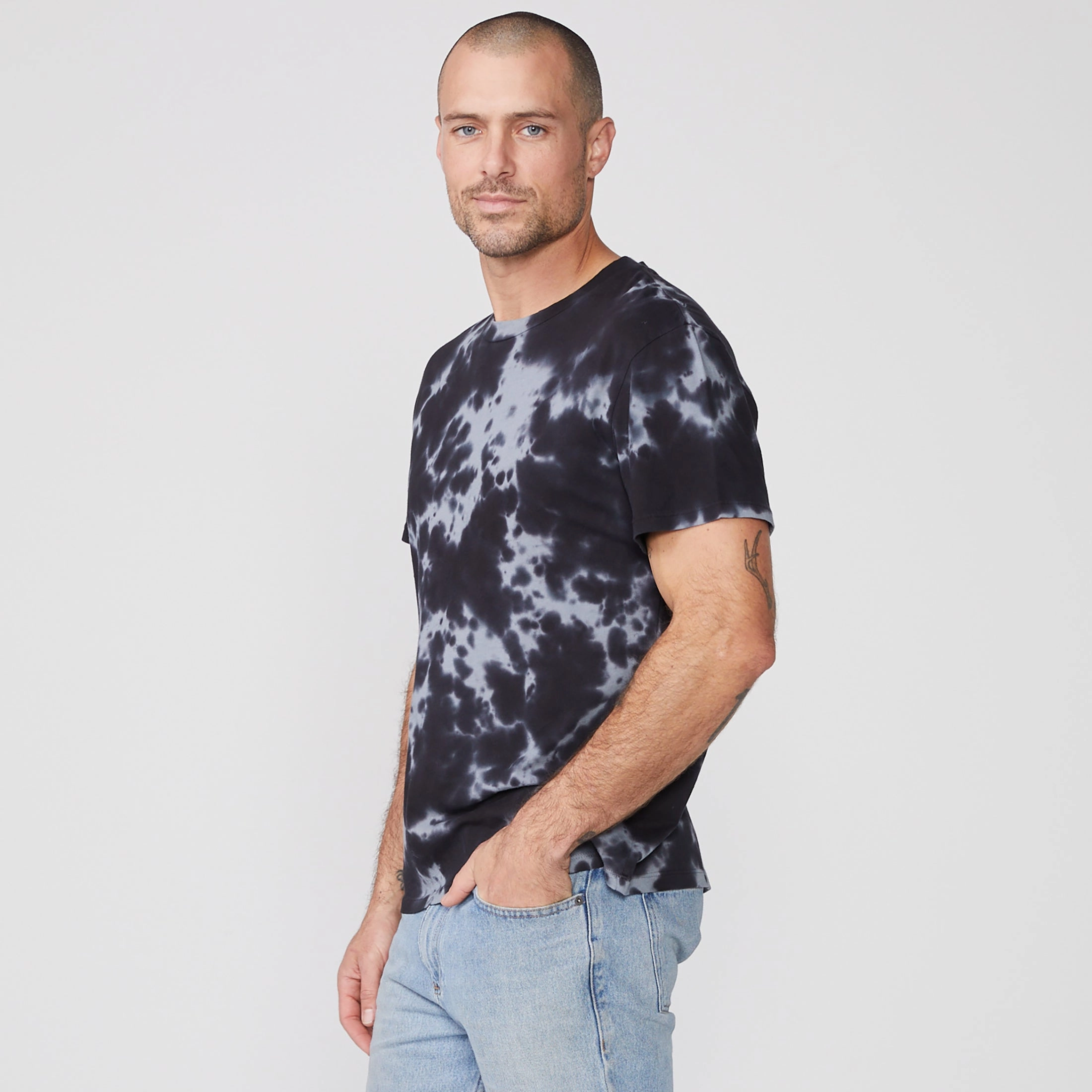 casual top Tie Dye Relaxed Crew