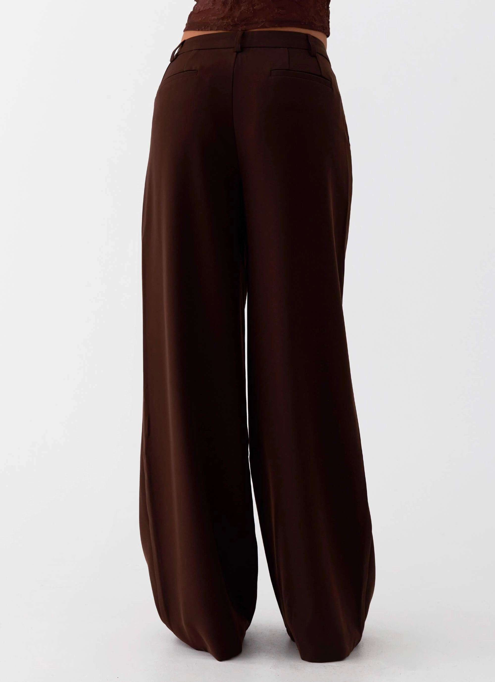 Ravenscroft Suit Pants - Dark Chocolate Comfortable Stretch Stretchable Comfort