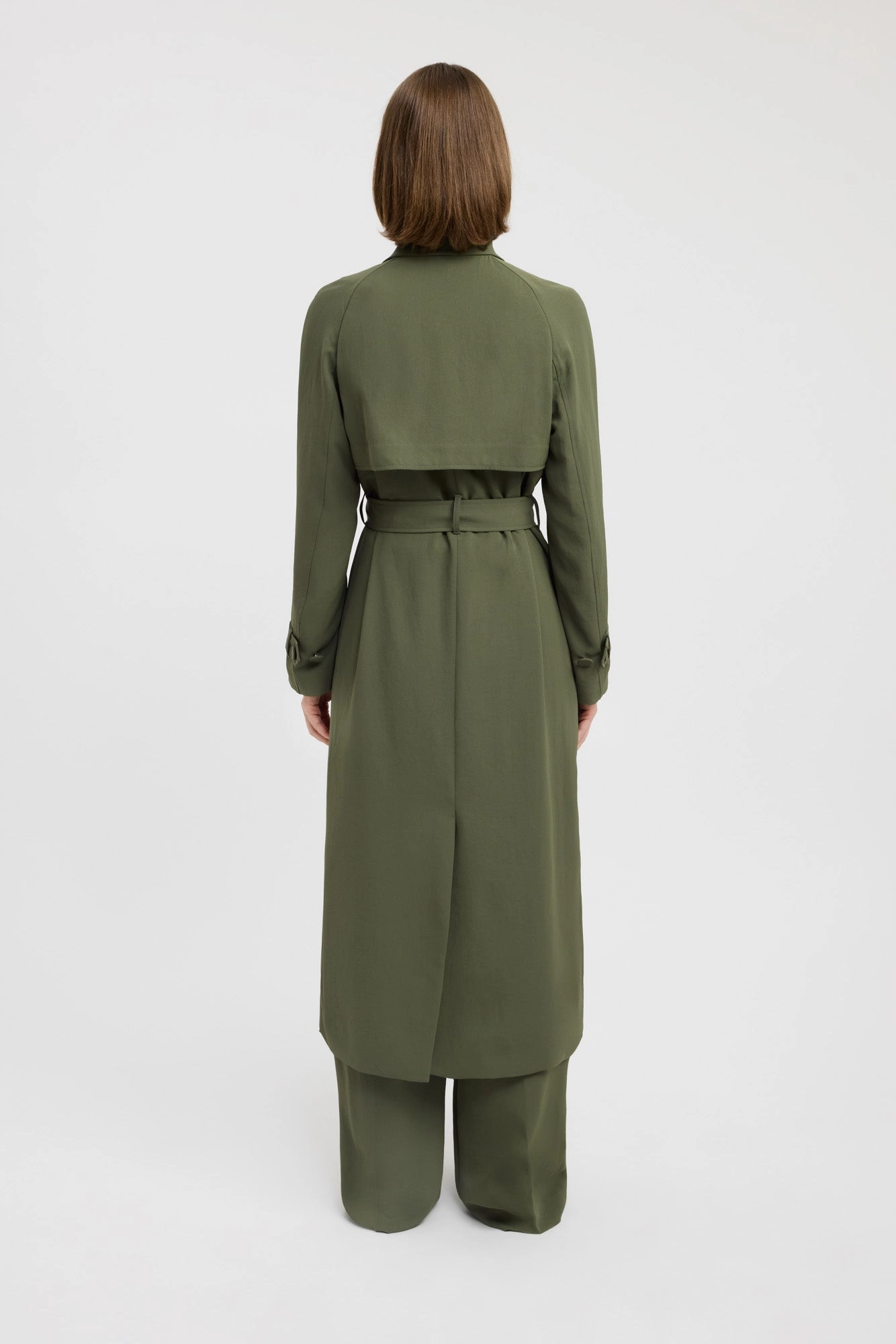 Opal Trench shearling