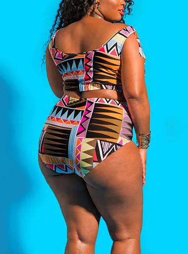 Draped Top Bikini Swimwear