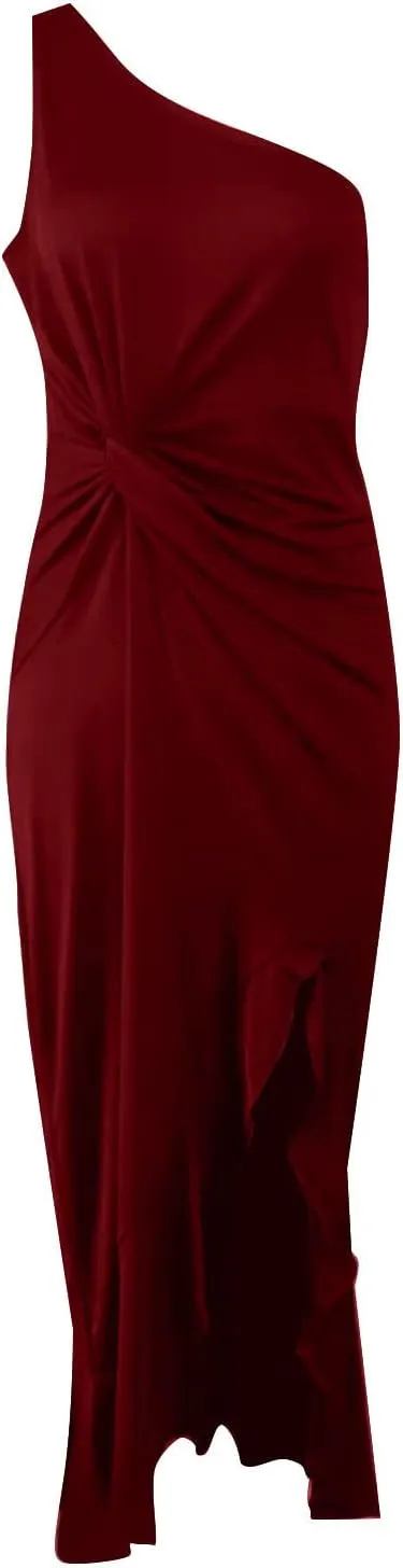 Dress for Women Off Shoulder Bodycon Maxi Dress Elegant Sleeveless Off Shoulder Formal Dress Party Evening Dress