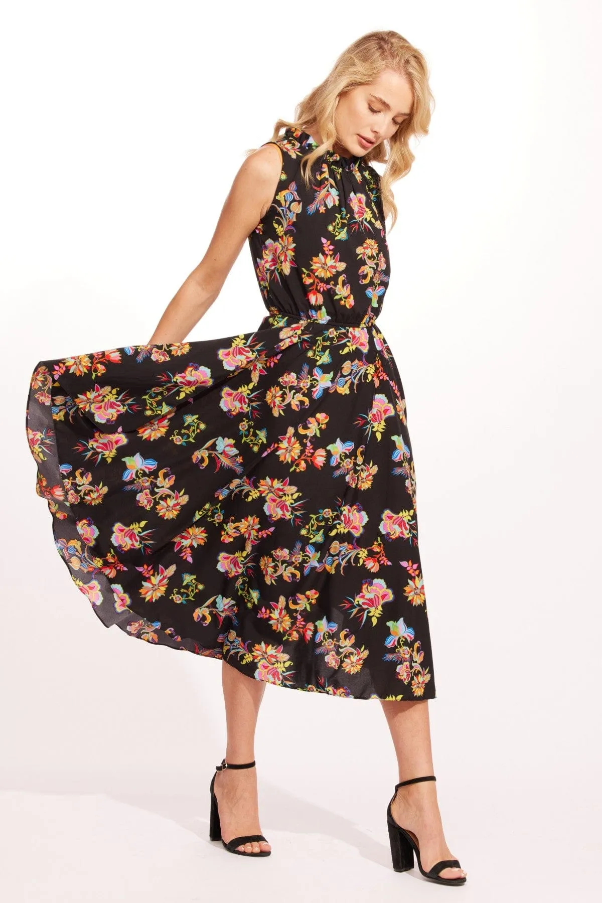 Cool Movement Shentel Dress - Midnight Floral