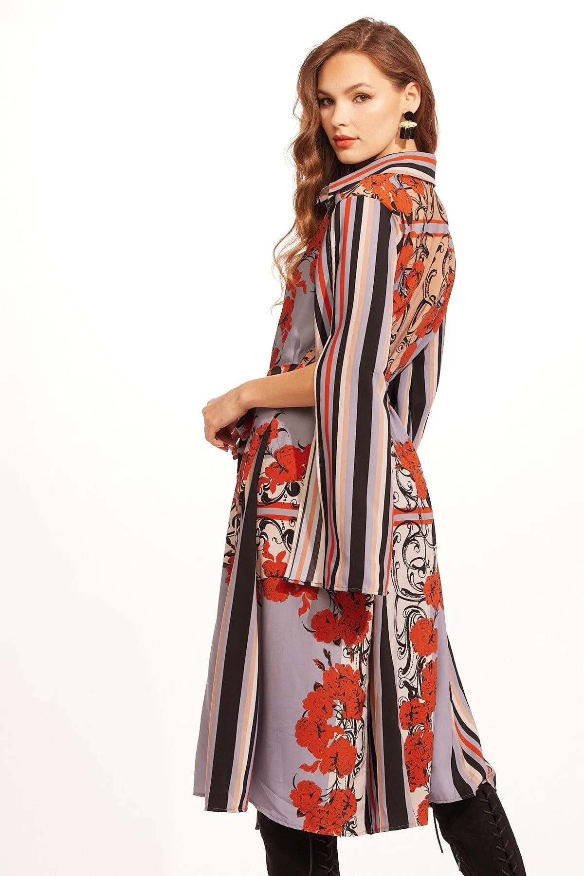 Chic Fit Wear Sleek Motion Nadyie Dress - Arabesque