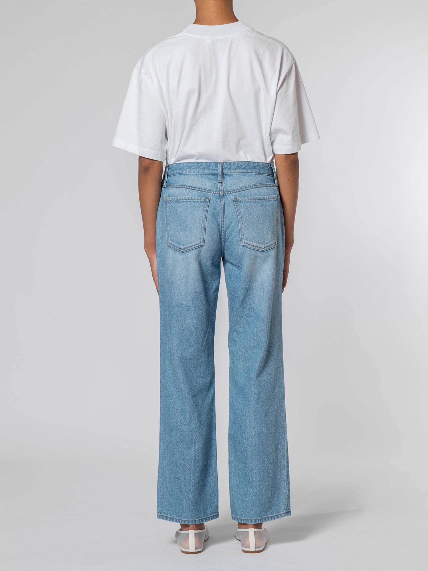 Daria Jean Blue Brushed Temperature Regulating Fabric