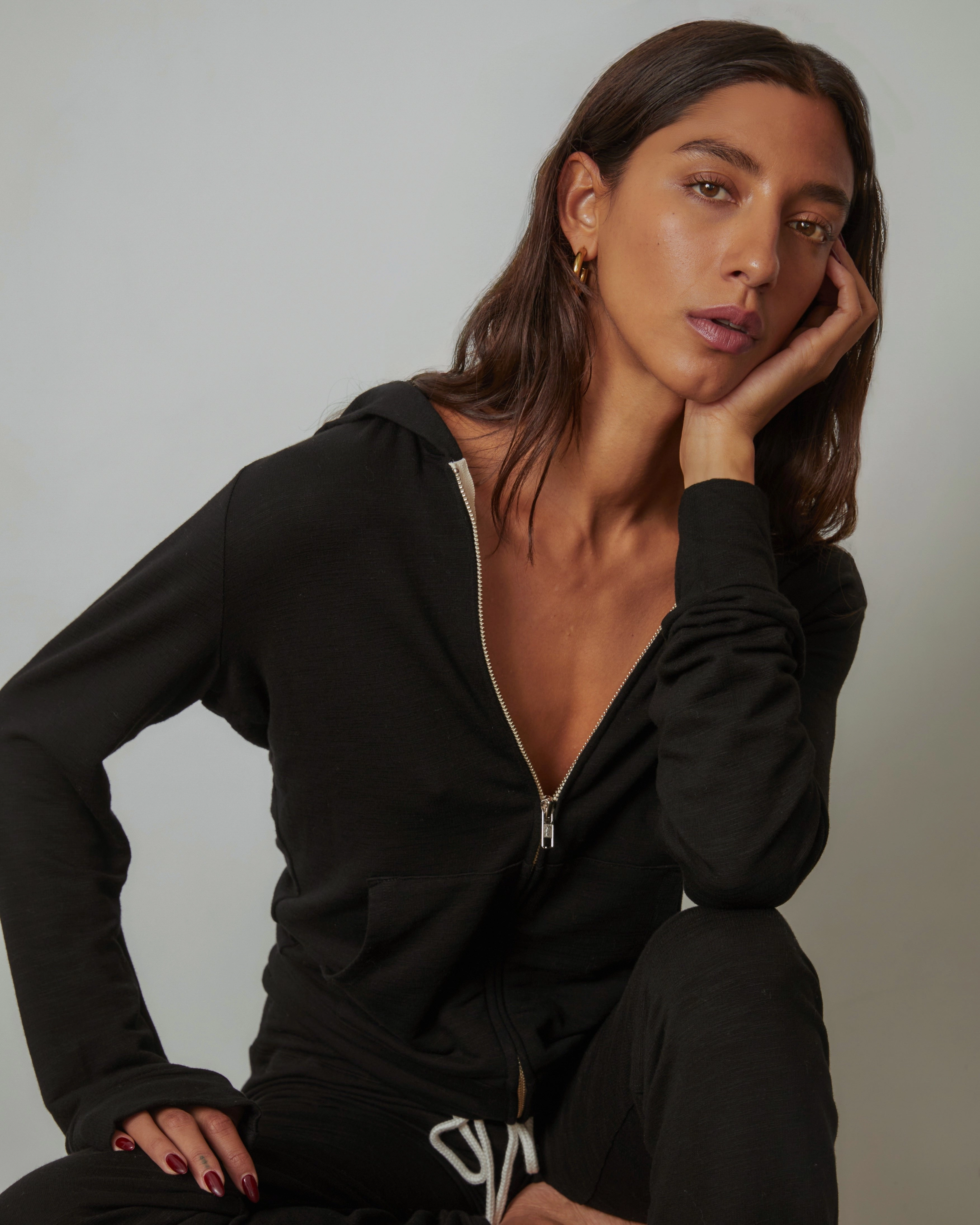 AntiStaticInnerLining Supersoft Zip Up Hoody