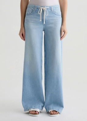 Durable Layer AG Stella Wide Leg Palazzo Cinched Jeans - Serendipity AG Stella Wide Leg Palazzo Cinched Jeans - Serendipity Street Inspired