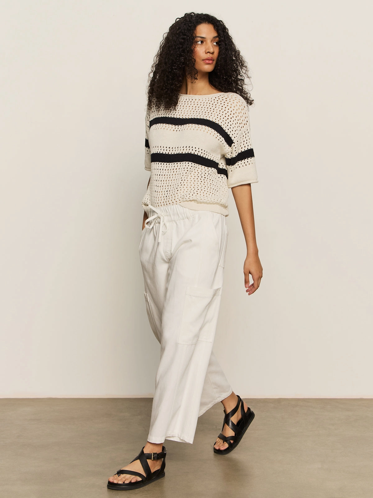 tailored look Area Standard Rise Pant Bleached White