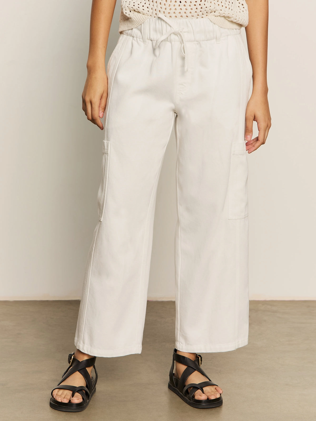Street Inspired Area Standard Rise Pant Bleached White