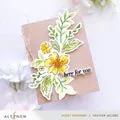 Dynamic Duo: Painted Floral Swag & Add-on Die Bundle