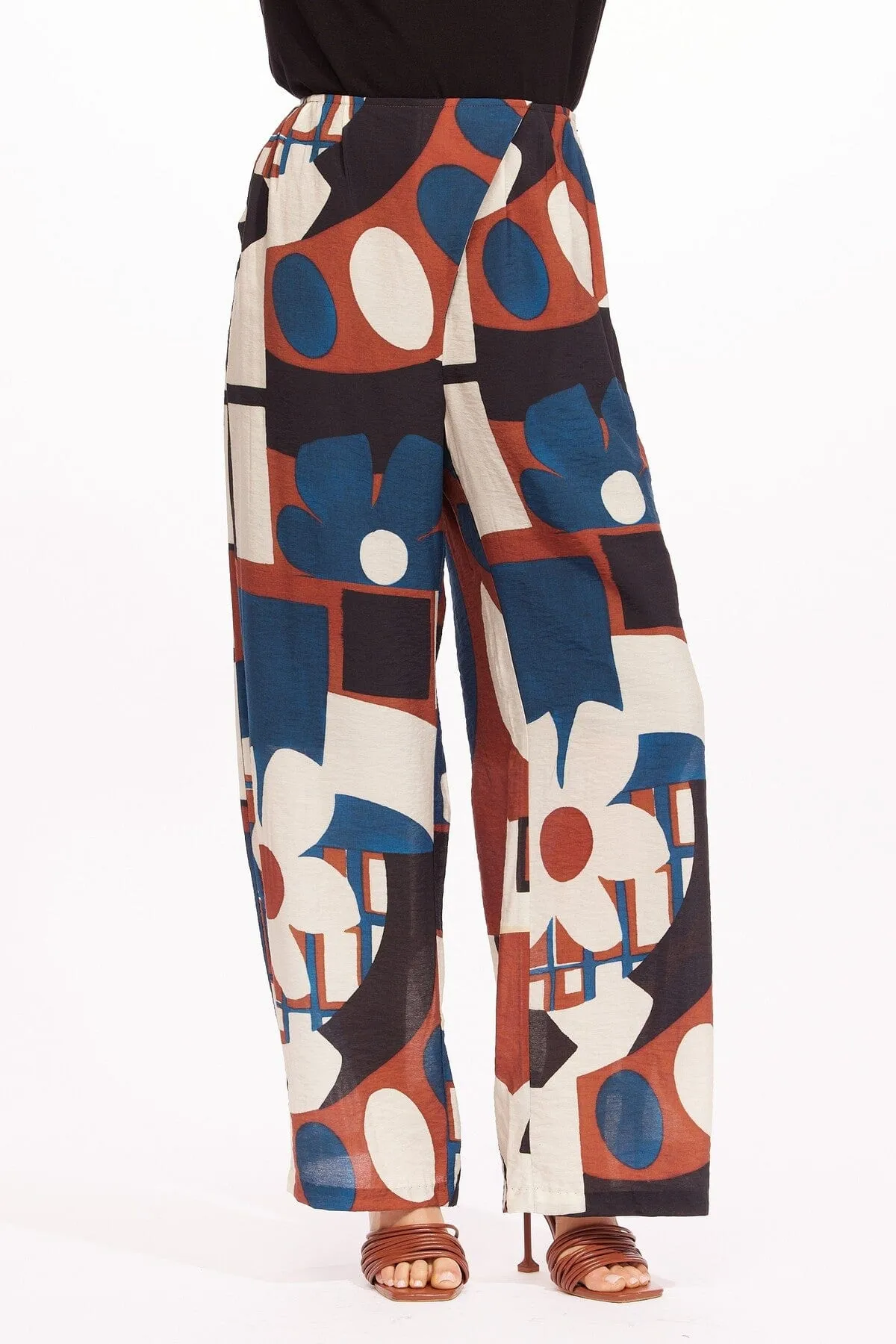 Flowy legs Arten Pant - Shasta Daisy