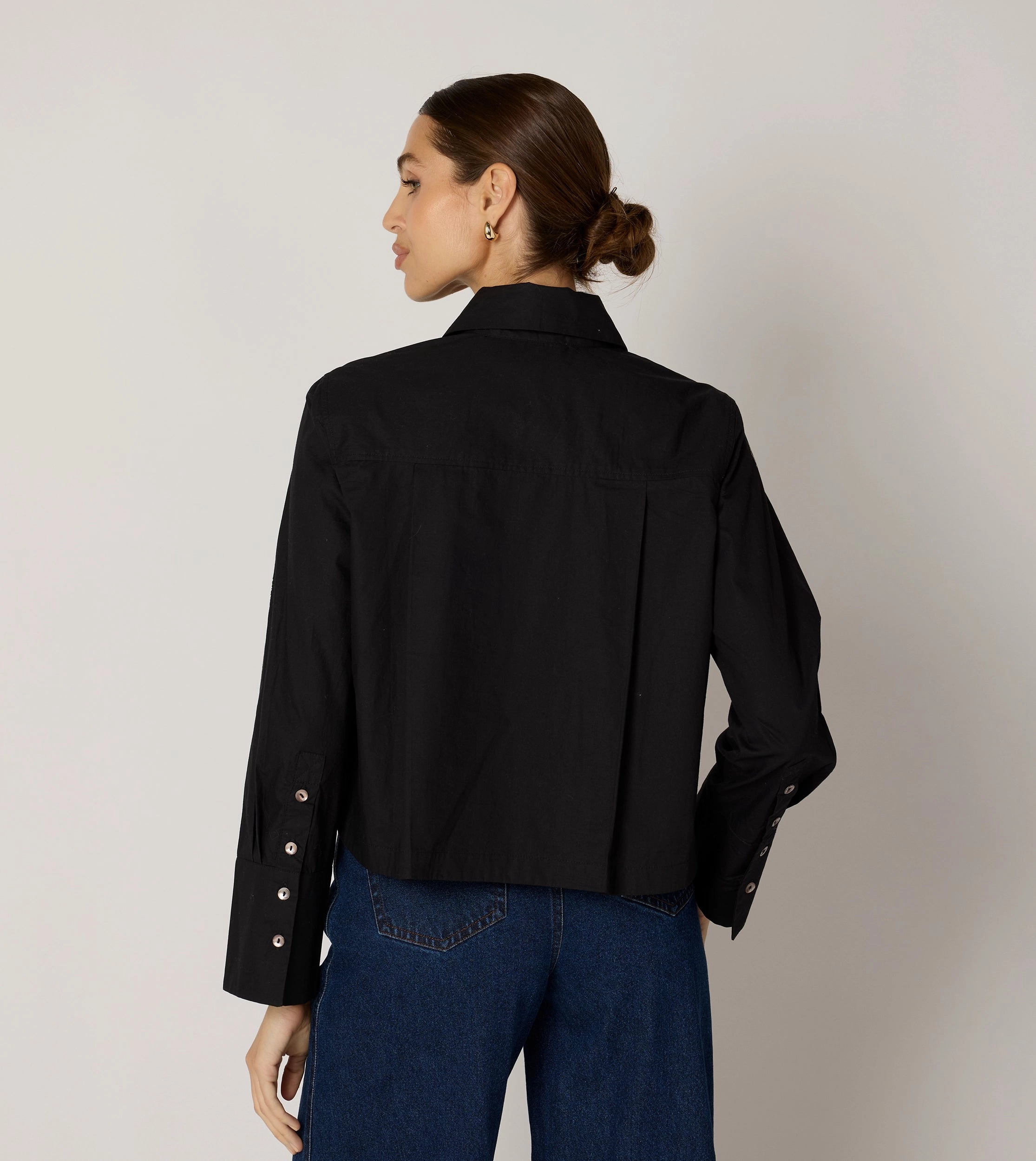 Sierra Blouse | Black AllClimateAdaptive