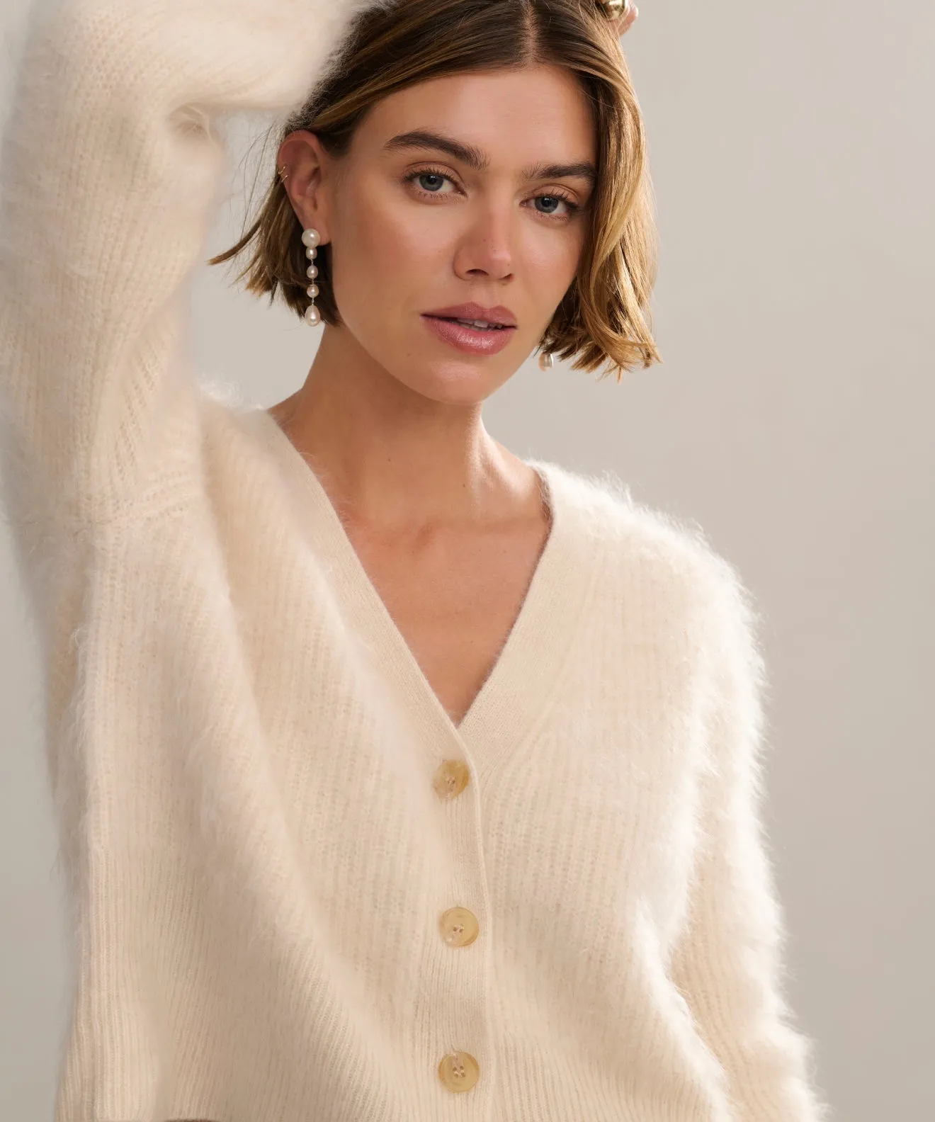 FadeResistantTechnology Cashmere Peyton Cardigan