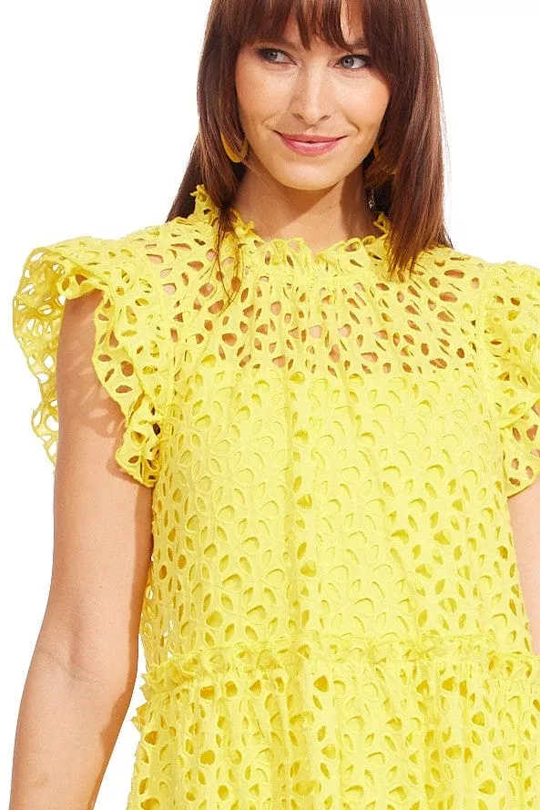 Ollie Dress - Buttercup Subtle Motion Relaxed-fit gown