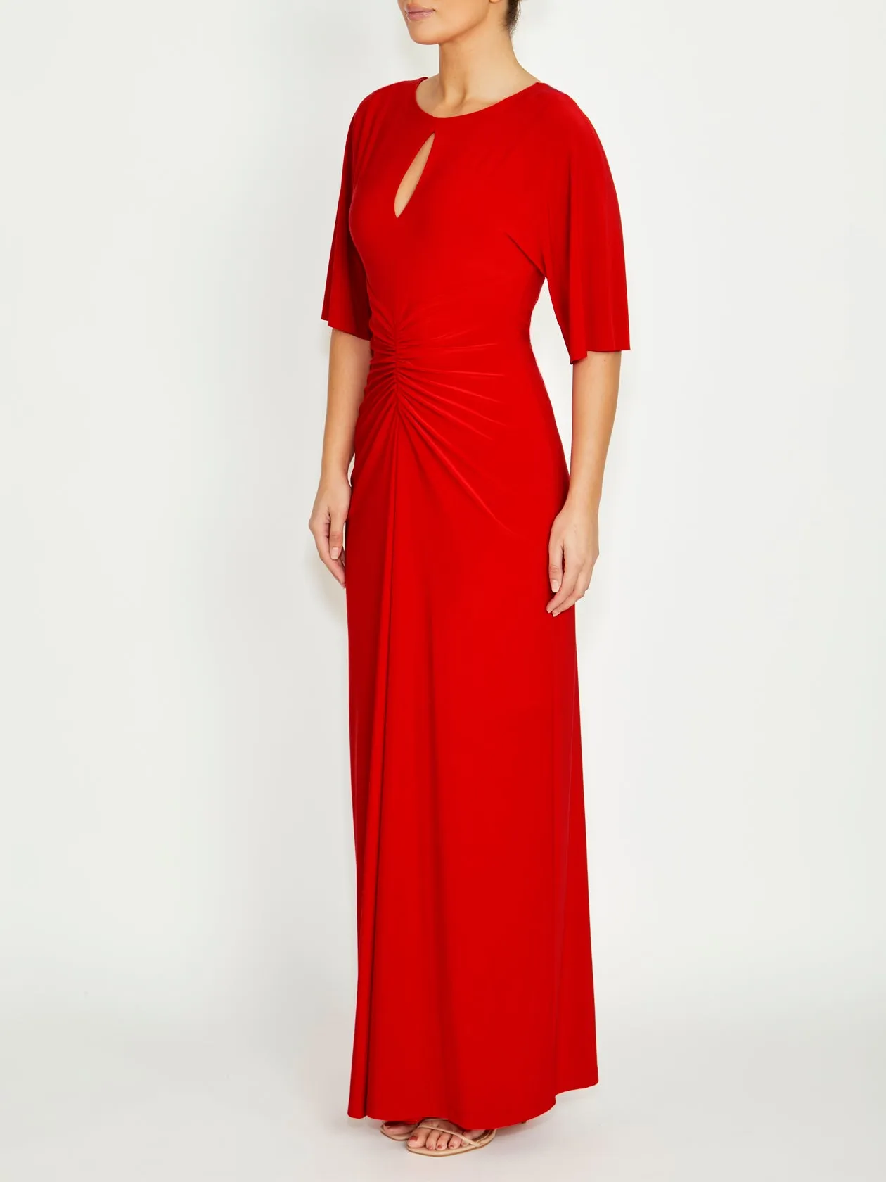 Garden Fresh Daily Movement Eden Vermilion Jersey Gown