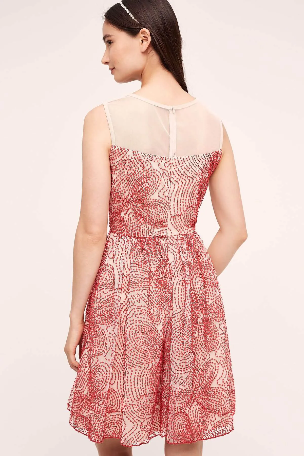 Renee Dress - Red Puff Trend Appeal