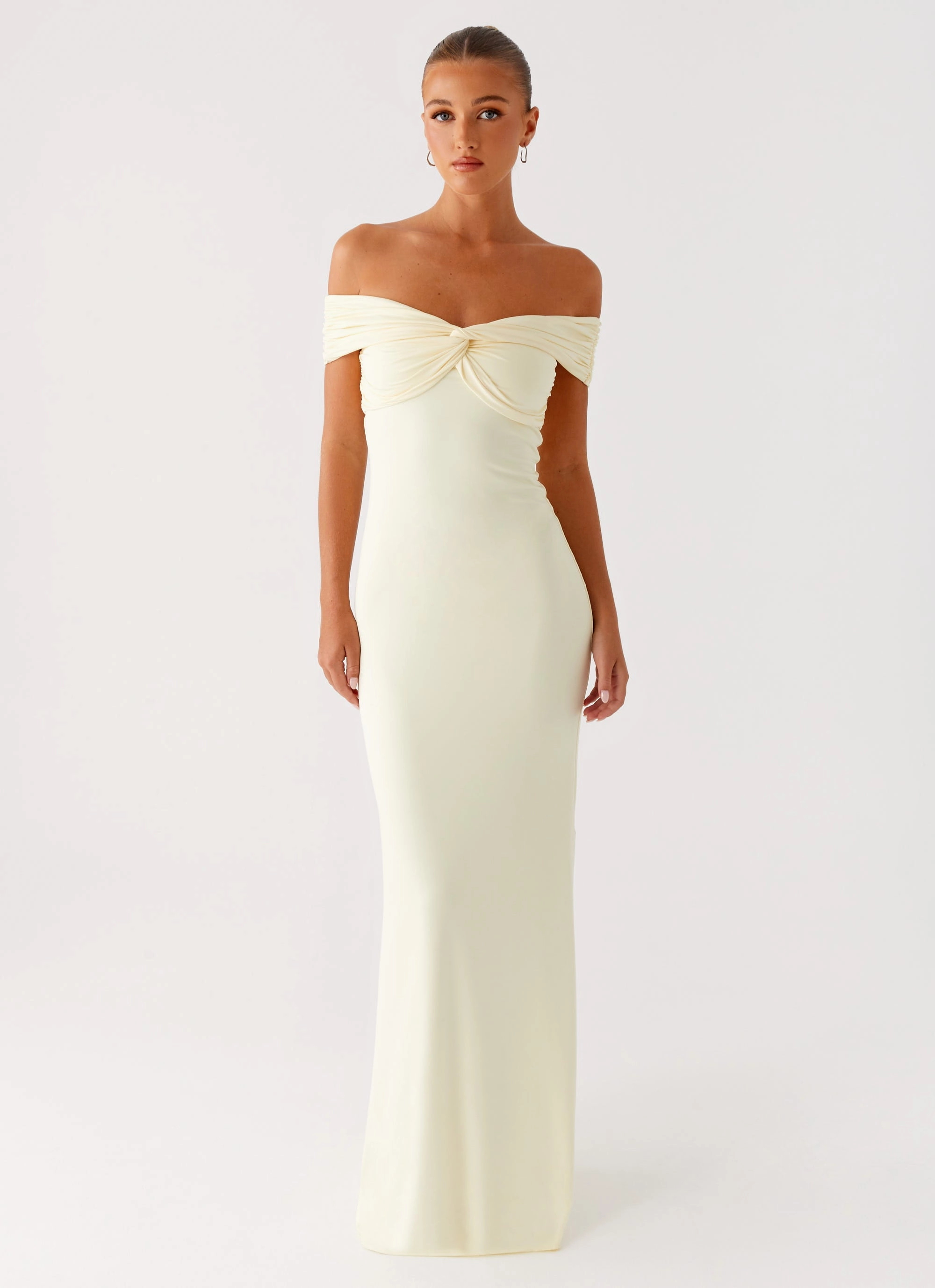 Smooth Line Countless Maxi Dress - Yellow