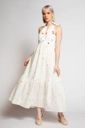Effortless Comfort Wear Lamar Maxi Dress - Sugar Dot Korean Mood Lamar Maxi Dress - Sugar Dot