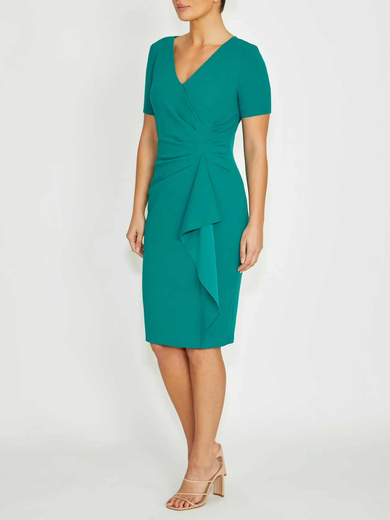 Sara Cozumel Crepe Dress Active Outfit