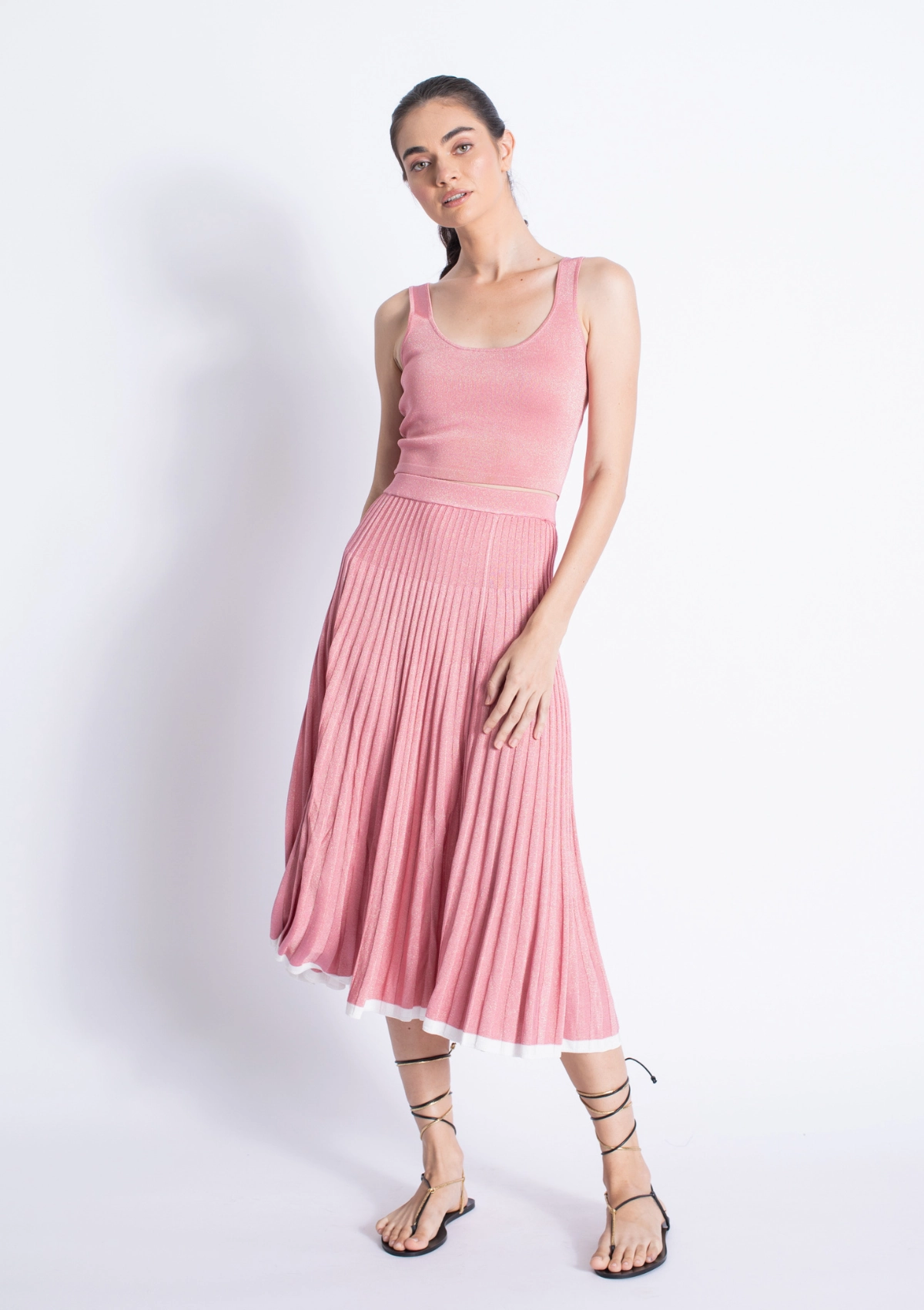 Luxe Wear Sleek Presence Primerose Knit Set