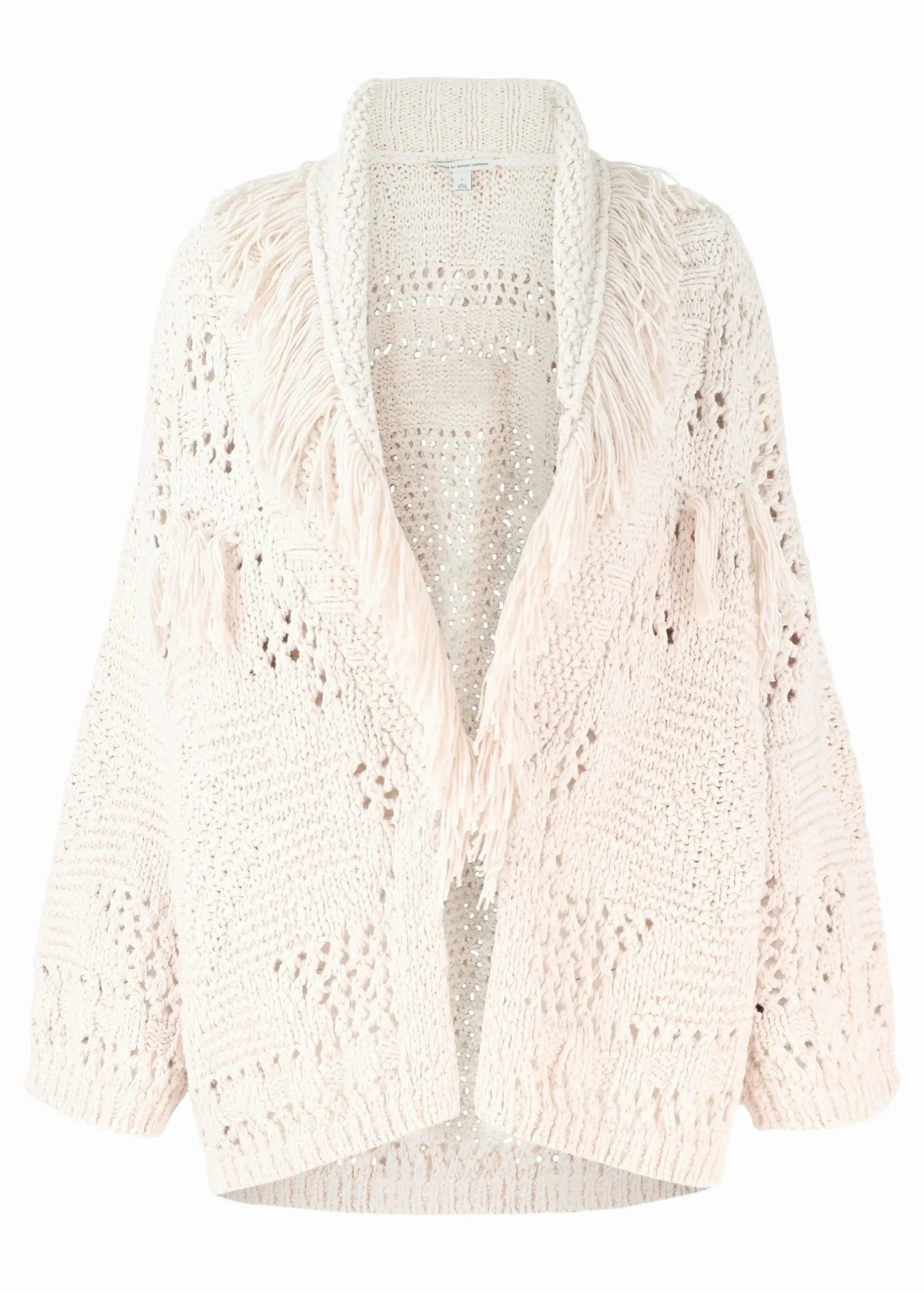 Autumn Cashmere Southwest Fringe Shawl Cozy Waistband