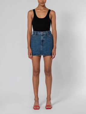 Elastic waist Harlow Skirt Antique Stone Harlow Skirt Antique Stone Linen shorts jumpsuit