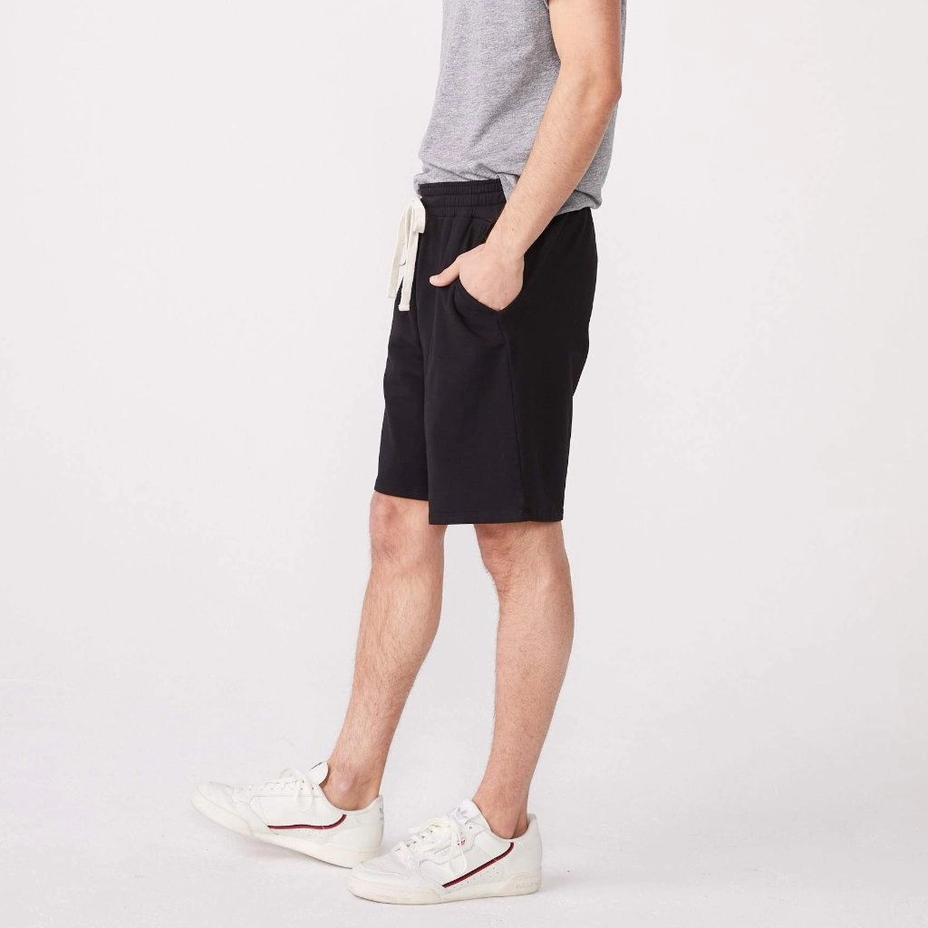 Elastic Waist Shorts Ventilated Back Panels