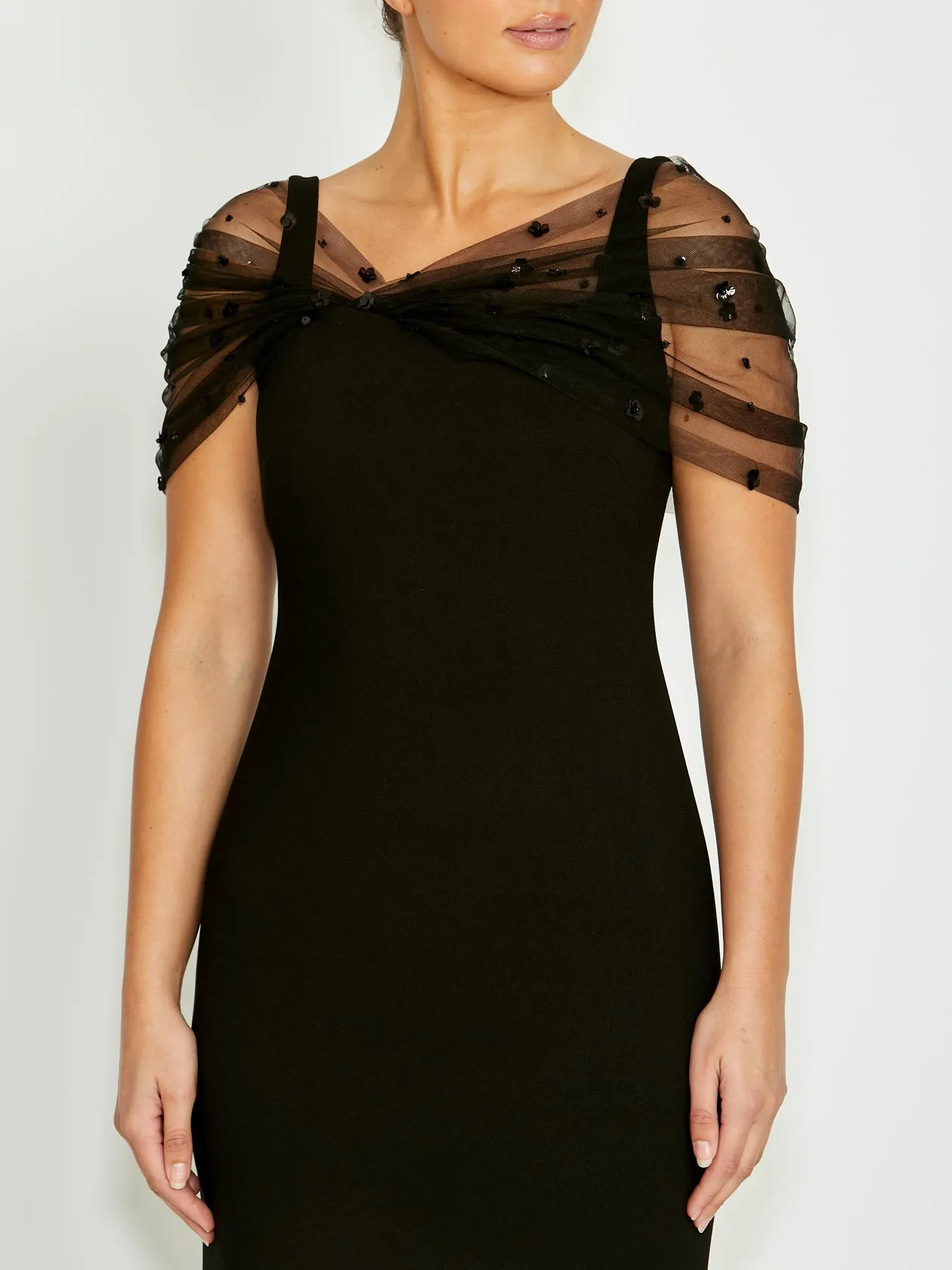 Isla Black Gown Peace Glow All Purpose