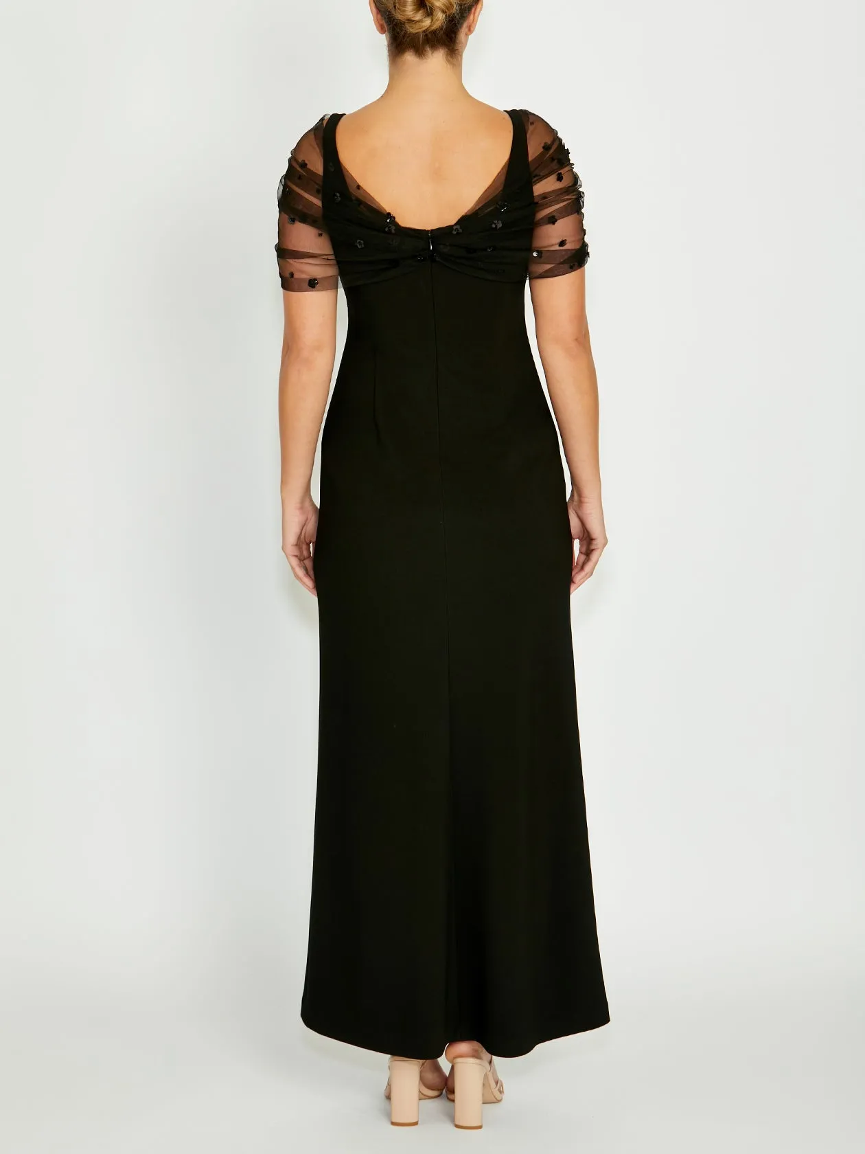 Balanced Light Isla Black Gown