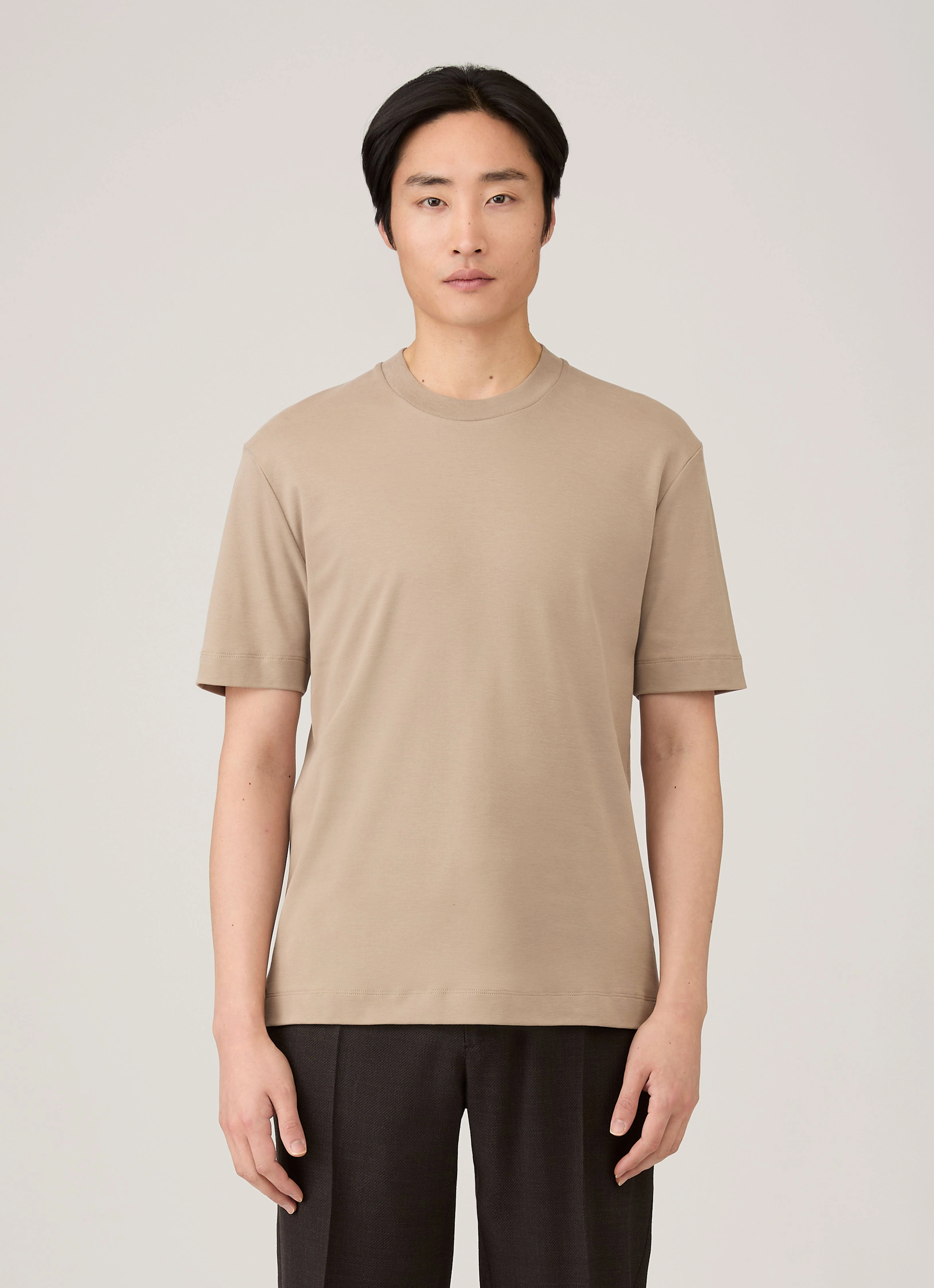 Picnic Modern Twist Men's Relaxed Fit Heavyweight T-shirt in Mink