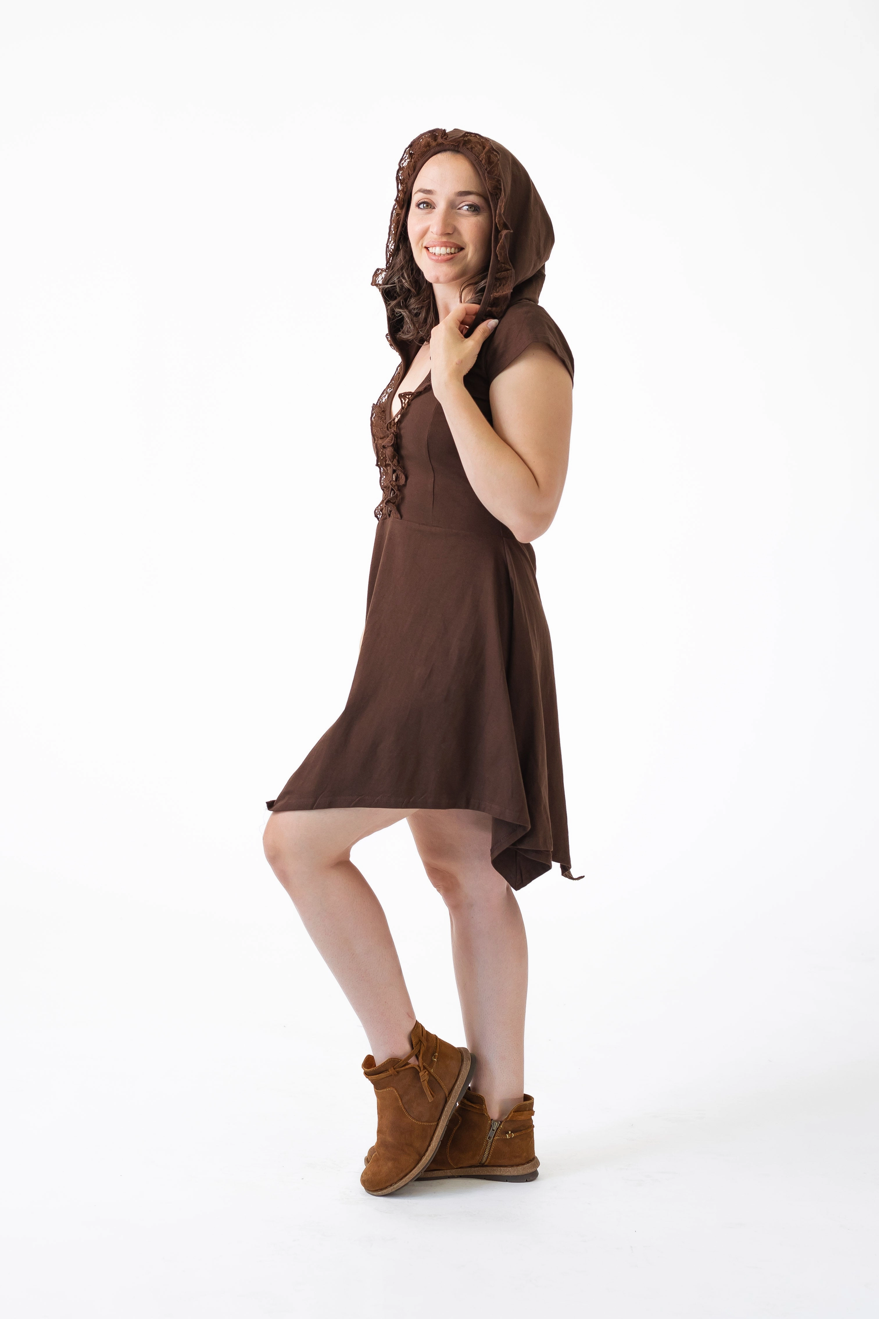 Elfin Dress Chic Comfort Vibrant Spirit