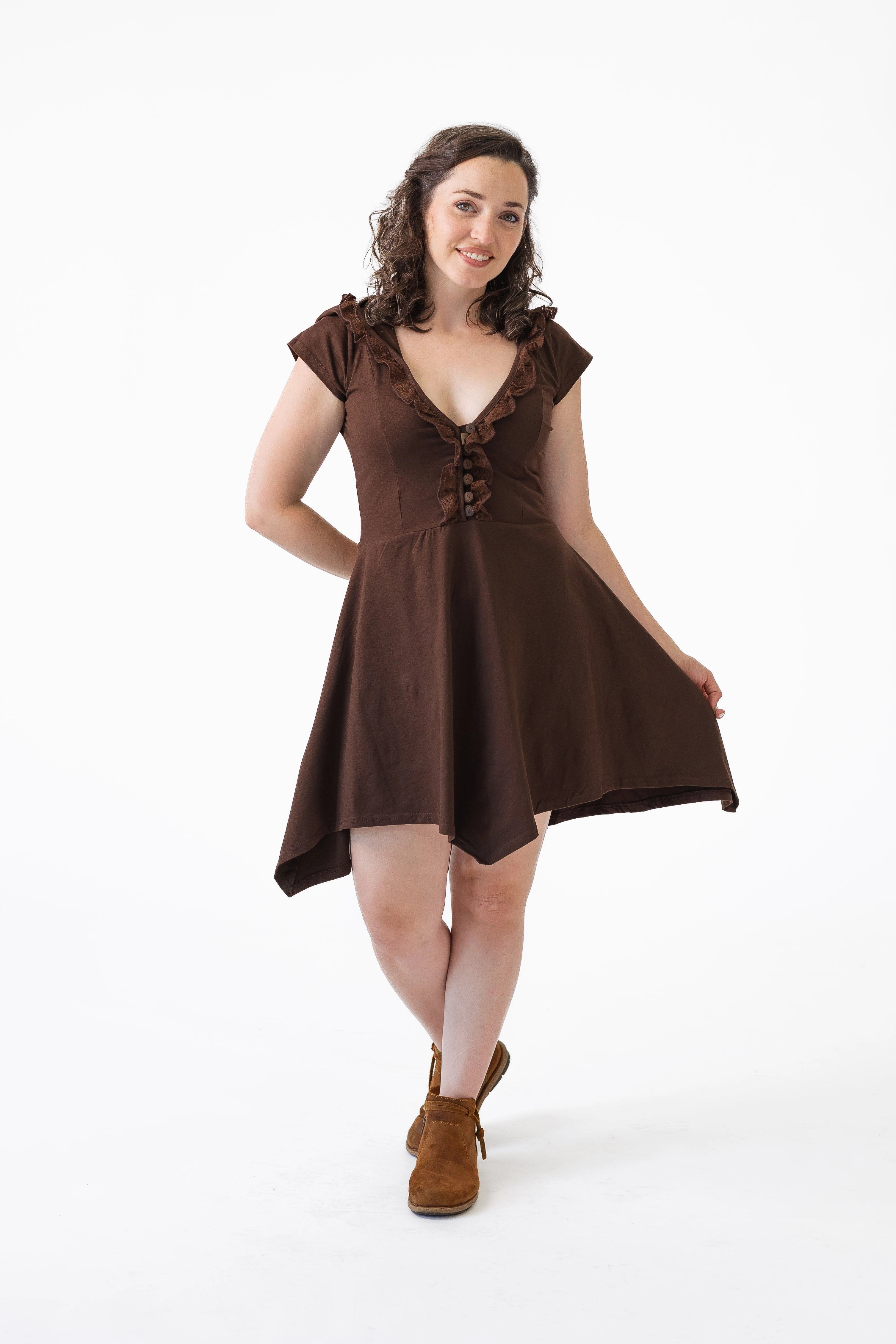 Elfin Dress Modern Appearance Timeless Look Wear
