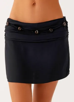 Elice Mini Skirt - Black Cool Fit Elice Mini Skirt - Black Timeless Comfort Wear Work Friendly
