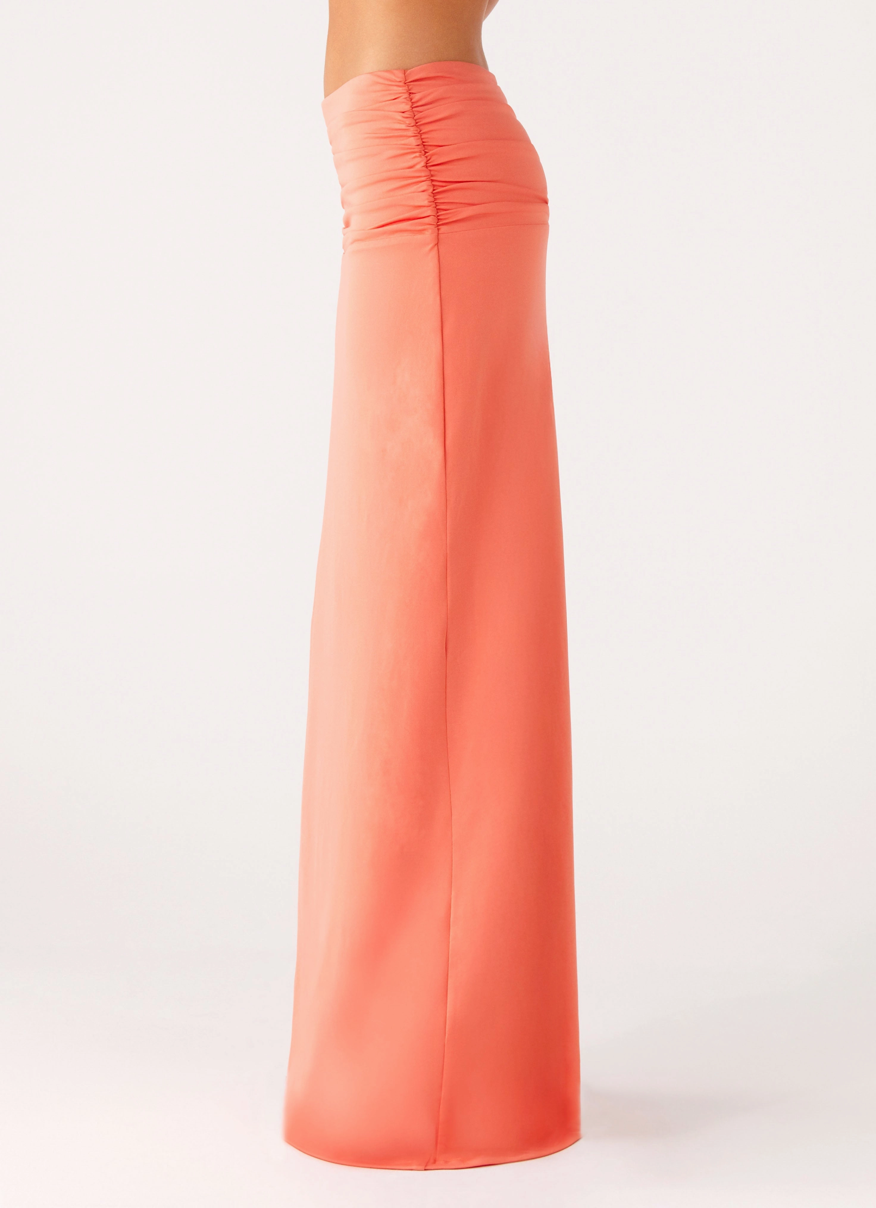 Summer Outfit Light Outfit Elisabetta Maxi Skirt - Coral