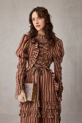 Elizabeth 15 | Victorian Linen Dress Eco Friendly Dye Elizabeth 15 | Victorian Linen Dress Multipurpose Layering