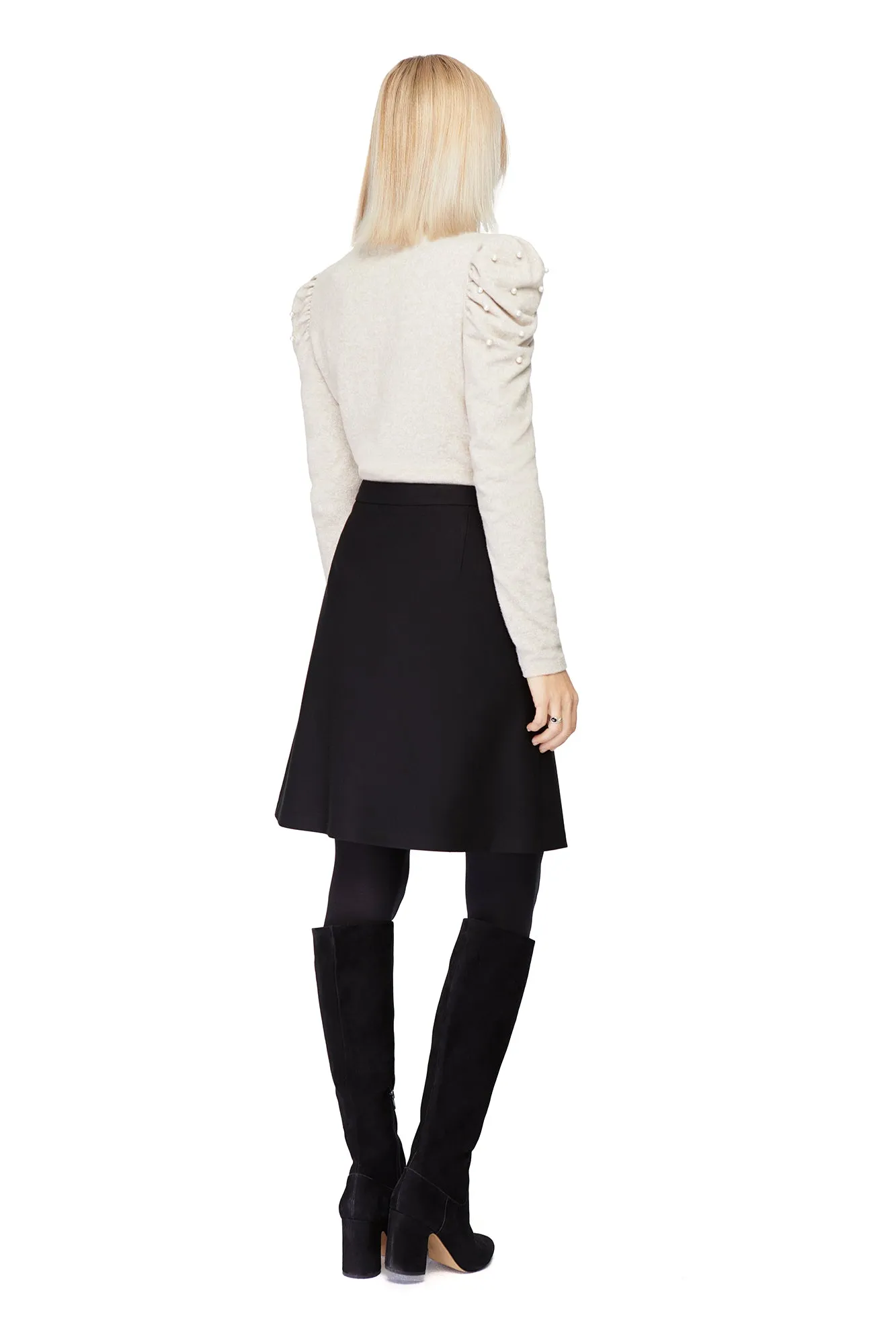 Emily Ponte Black Skirt