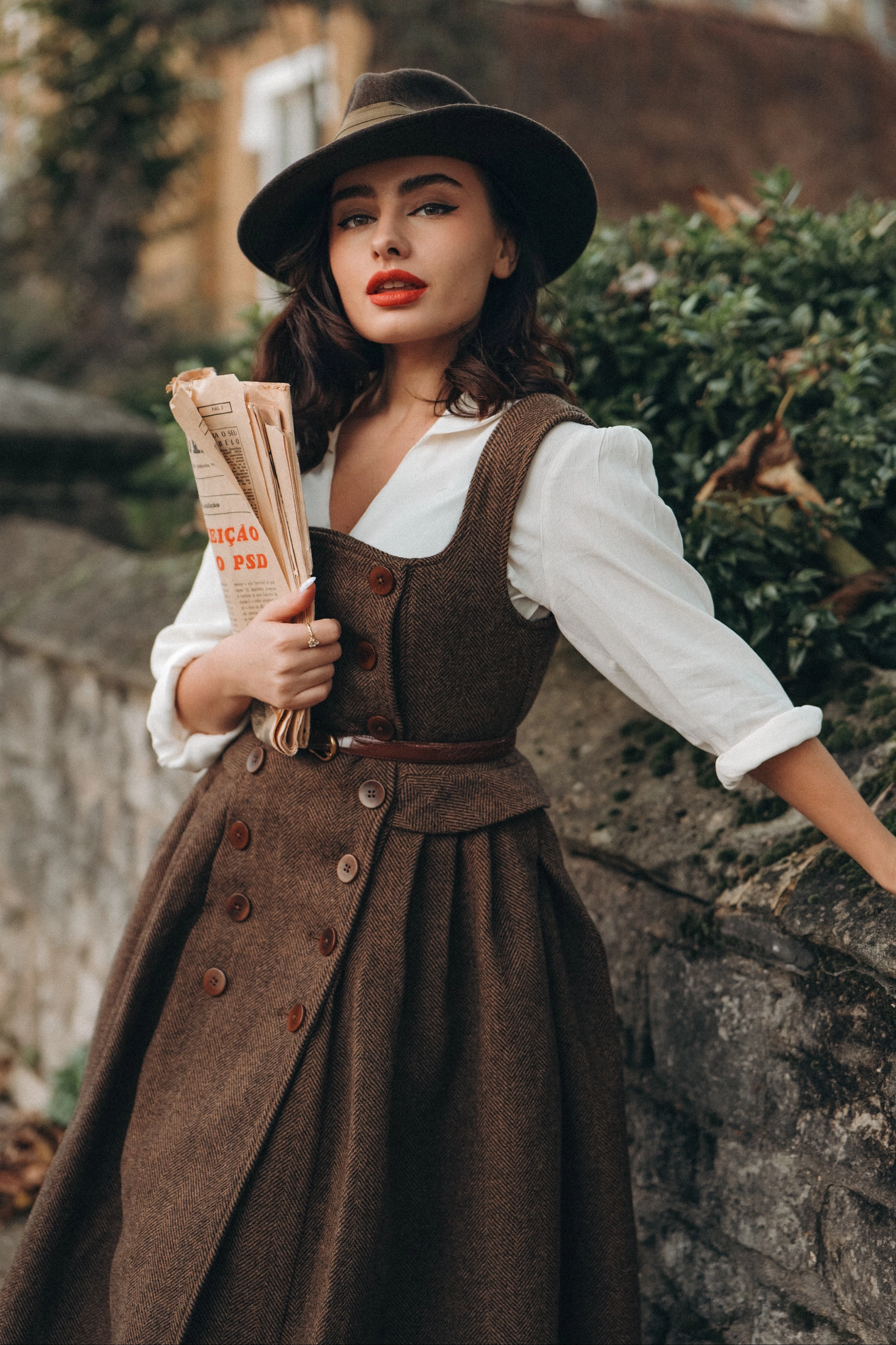 Chill Weather Transitional Weather Piece Emma 33 | 100% wool dress