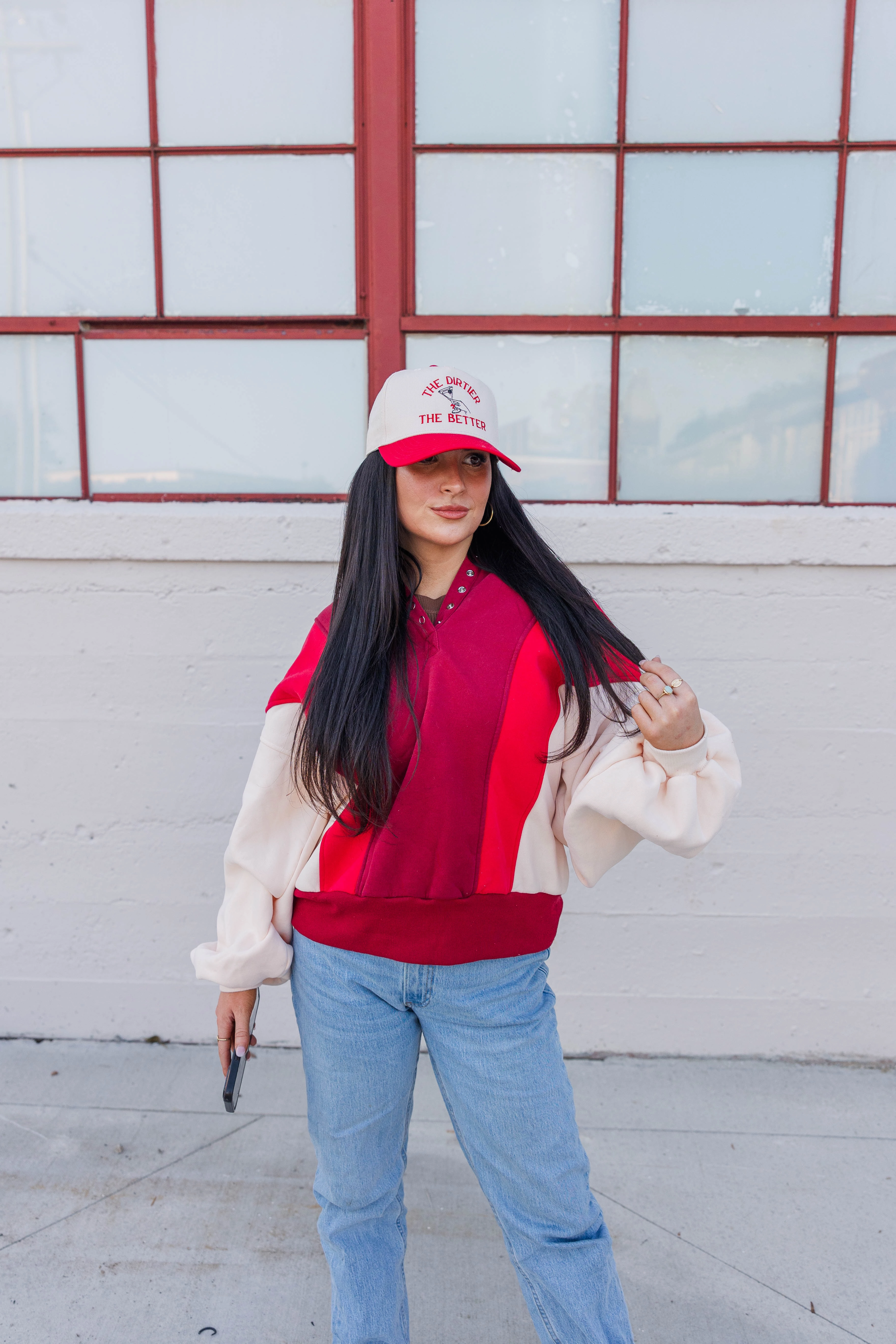 Emma Colorblock Sweatshirt sporty wear