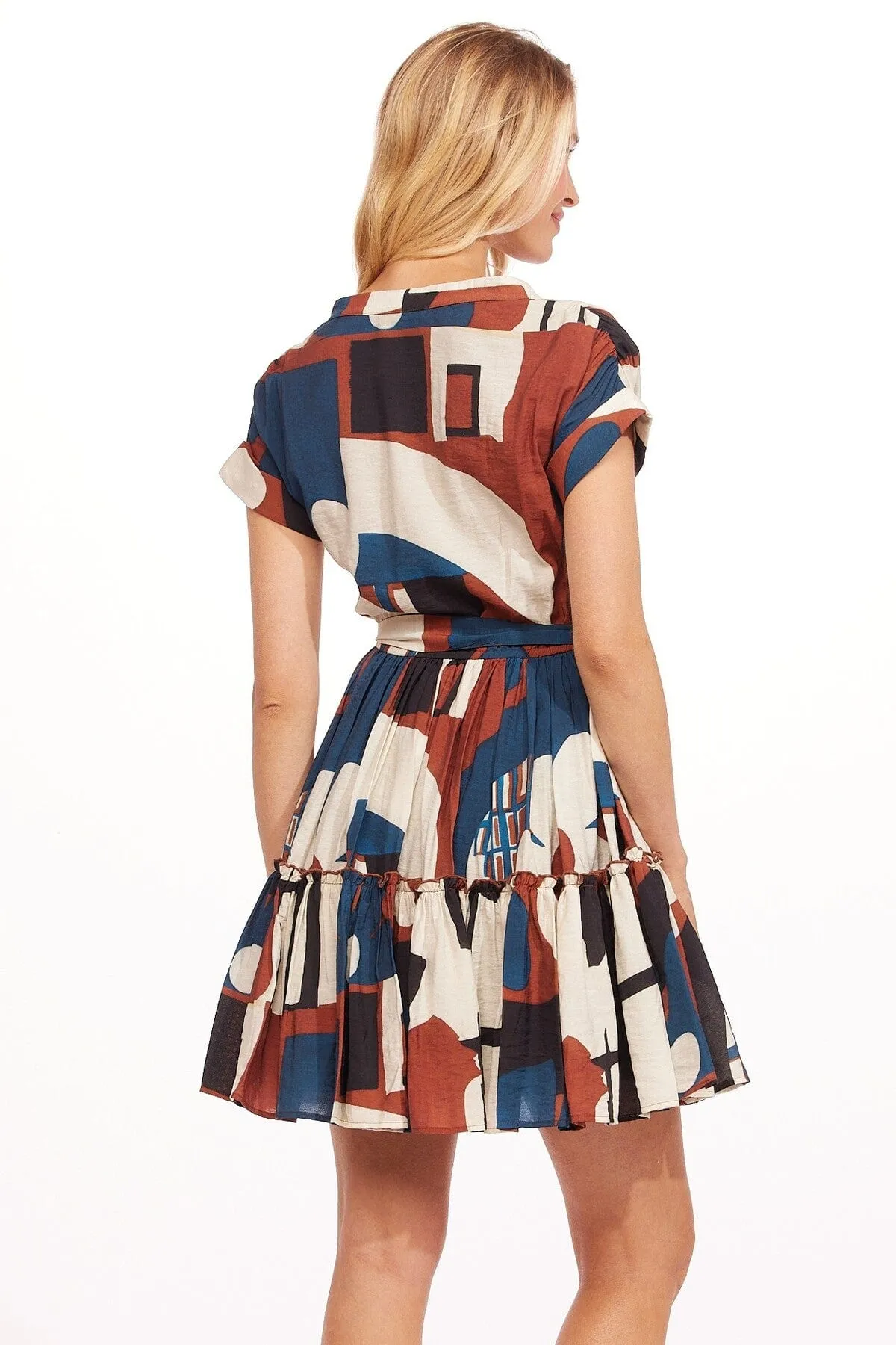 Olive Fresh Ulani Dress ?C Shasta Daisy