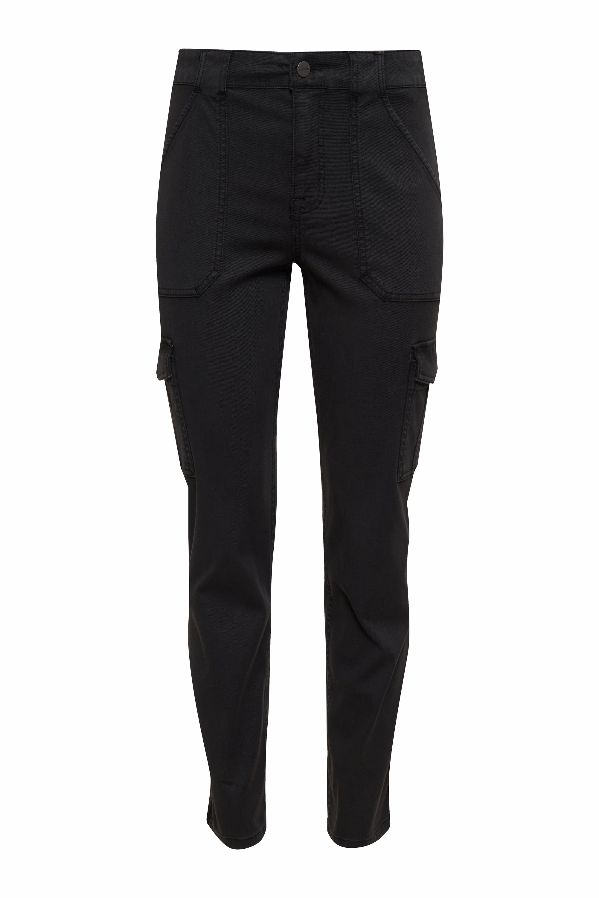 Mid Rise Sculpted Hayden Cargo Standard Rise Pant Black