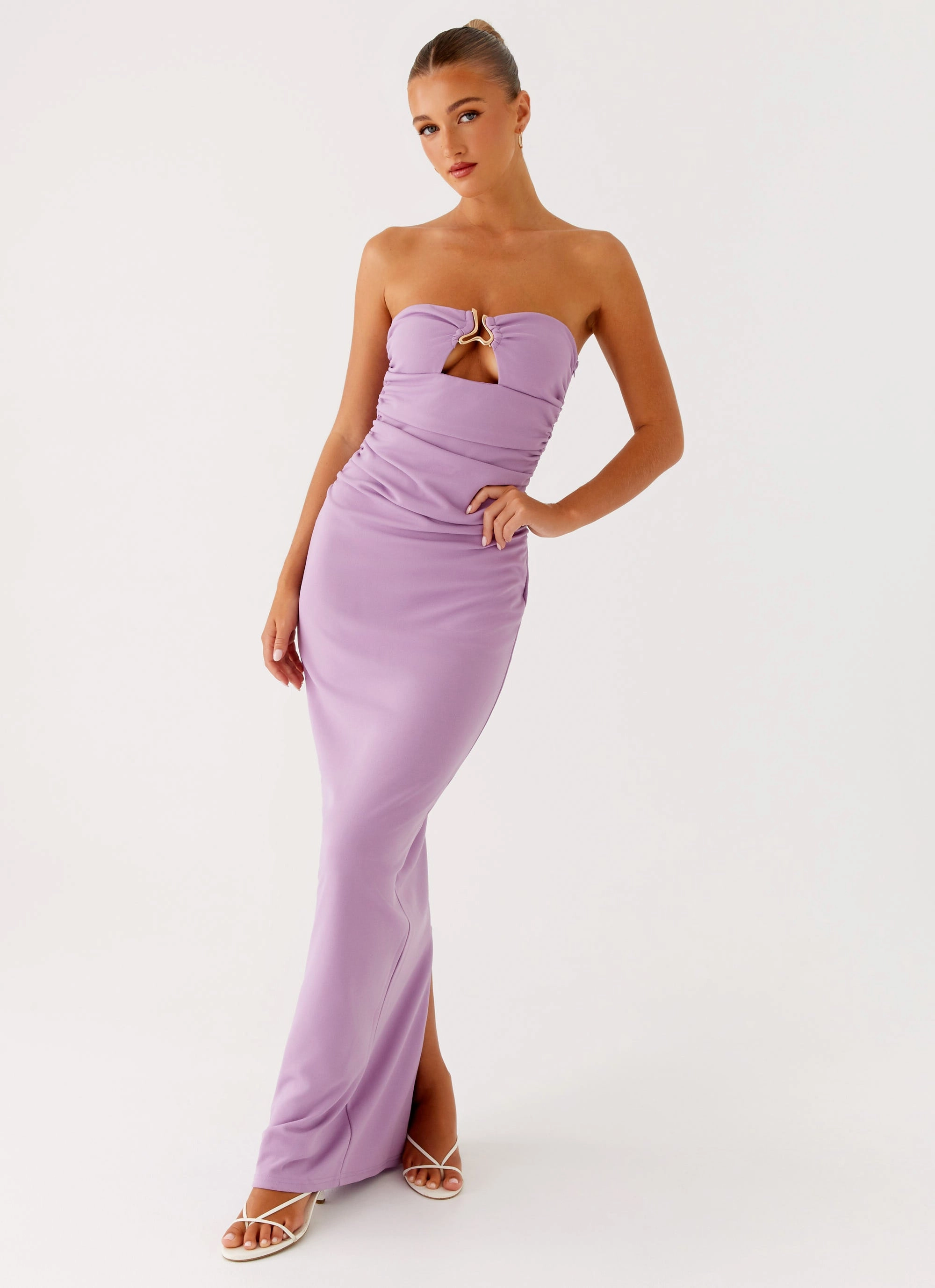 Breezy Fit Eryn Maxi Dress - Lilac