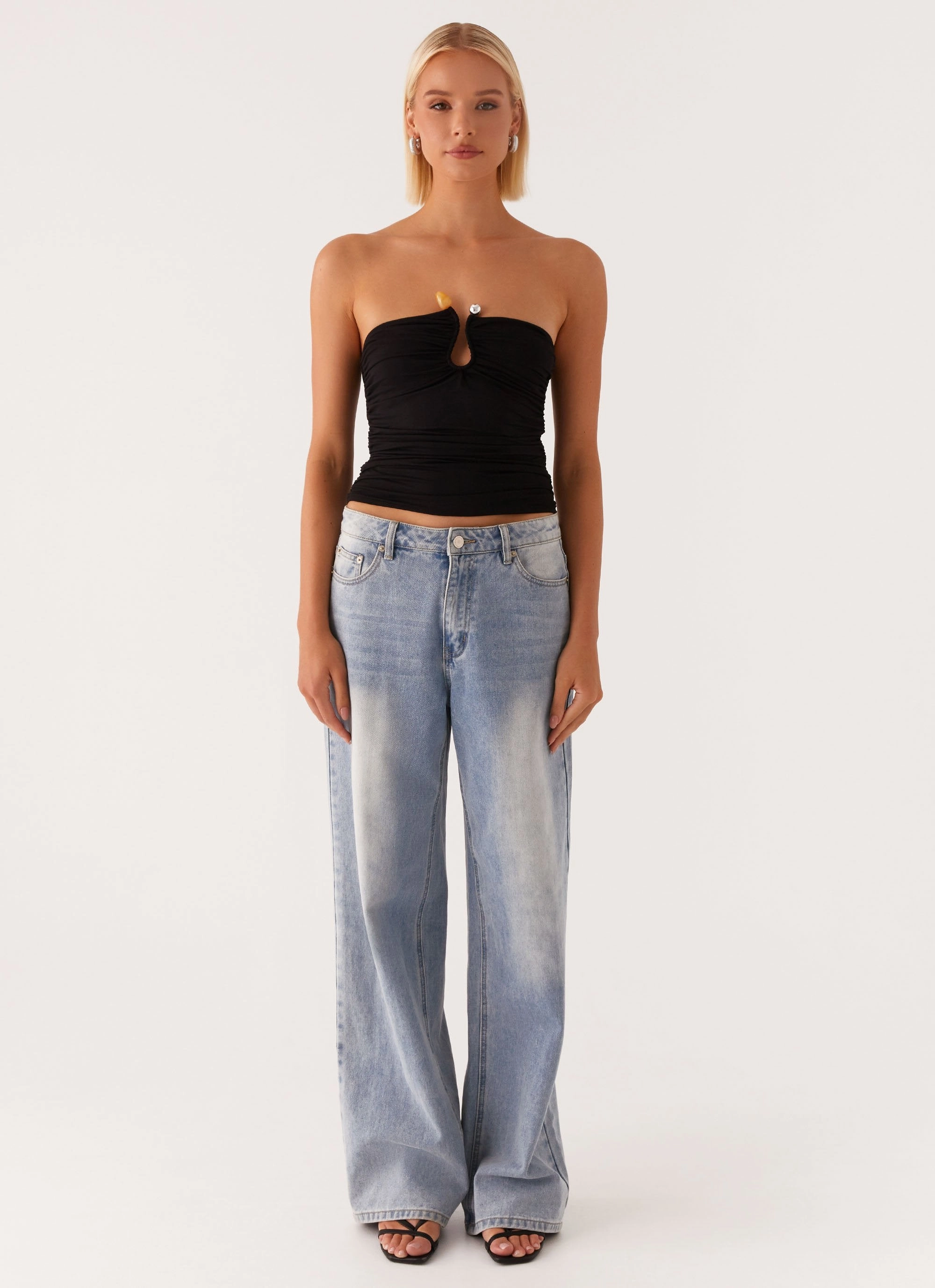 Rudy Tube Top - Black Relaxed Tank