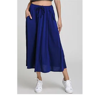 Europe Popular Multicolor Flare High Waist Lace Skirt