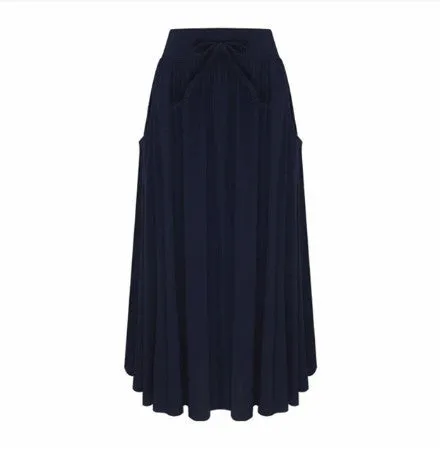 Europe Popular Multicolor Flare High Waist Lace Skirt