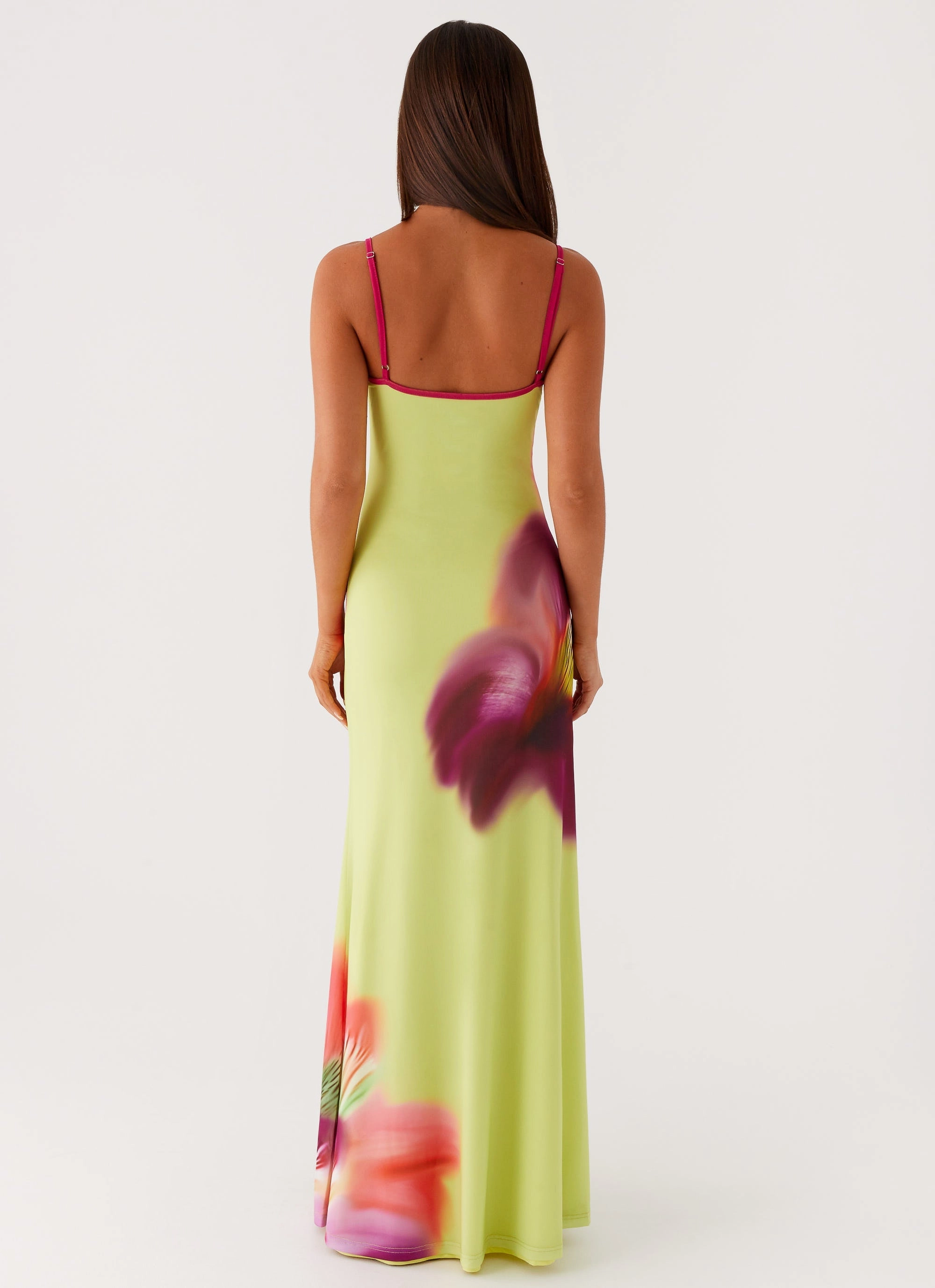 Everett Maxi Dress - Green Tropical ComfortFitDesign Versatile Style