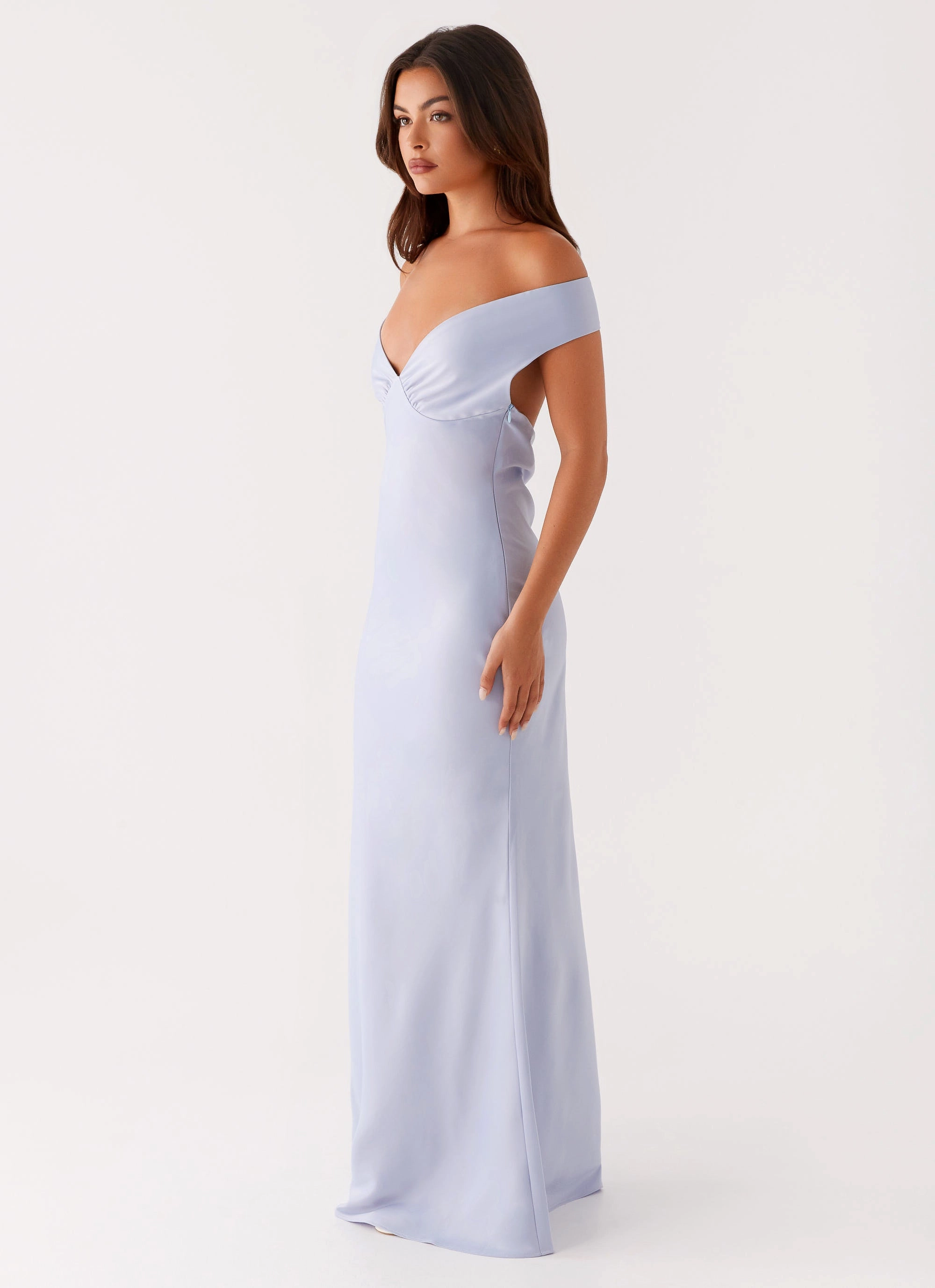 Jenner Maxi Dress - Blue Lazy Pick