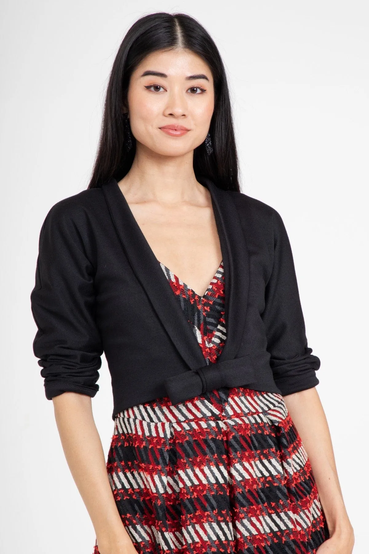 Weekend Ready Stain Proof Pixie Bolero - Black