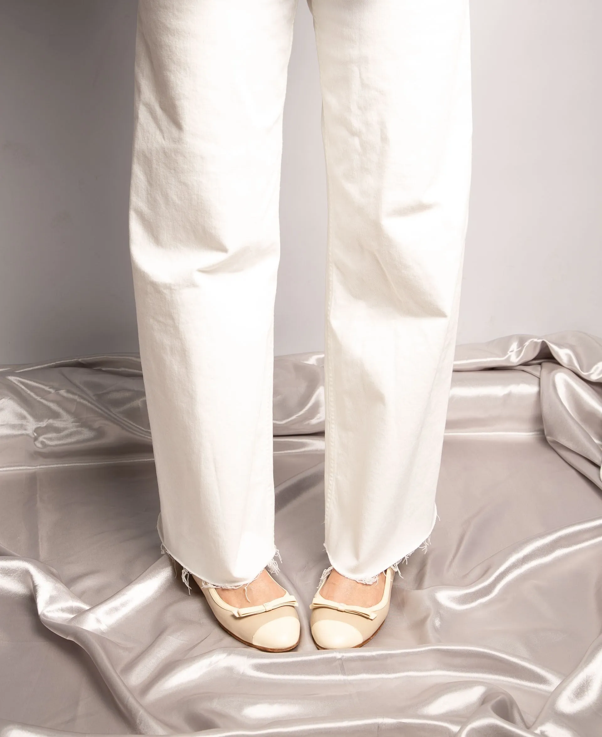 Extremely Rare CHANEL Beige Ballet Flats