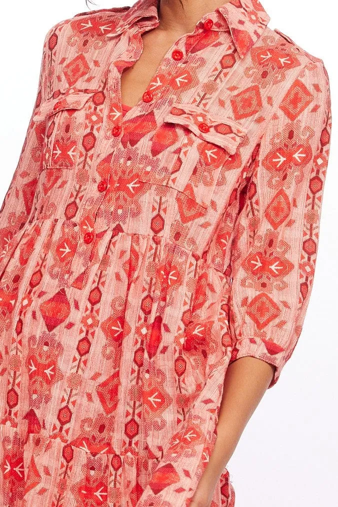 Form Fit Lace Soft Verdi Tunic Dress - Ligonberry Pie