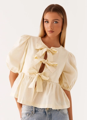 Western Wind Tie Top - Yellow Sweat Absorbent Inner Layer